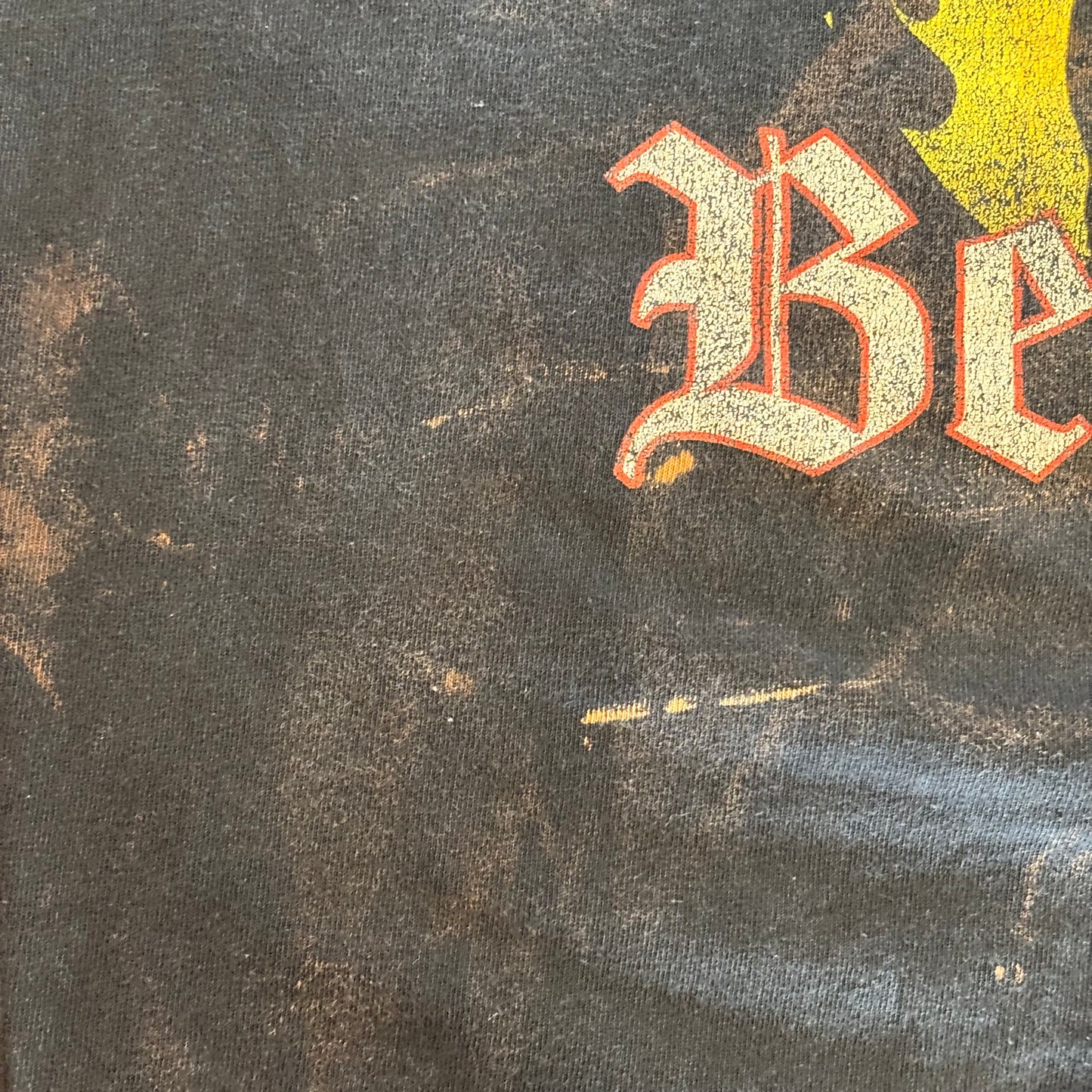 00's Betty Boop Bike Fire ベティブープ キャラクターTシャツ 黒 (XL)/B2711T-SO