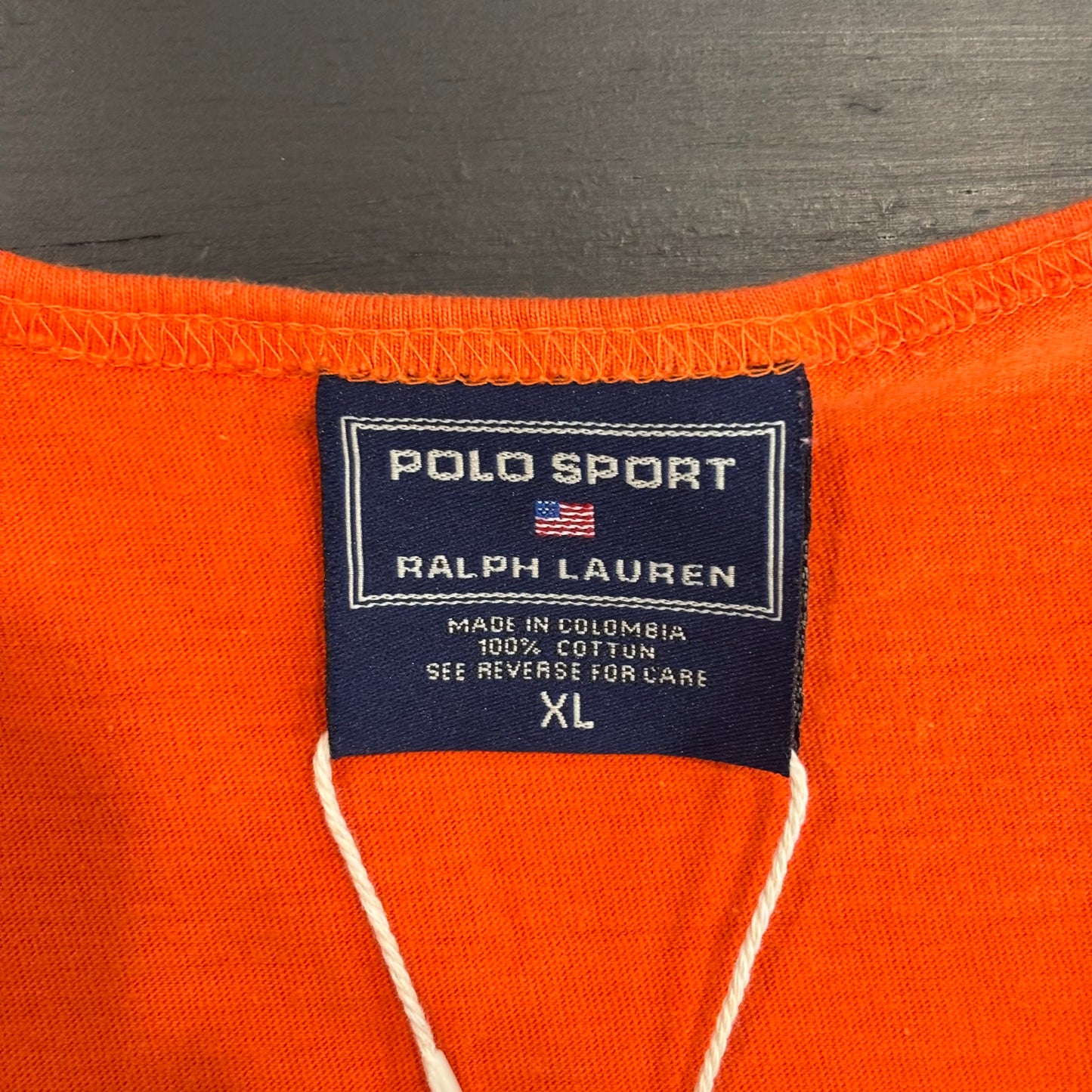 00's POLO SPORT タンクトップ オレンジ (XL)/B2446T-SO