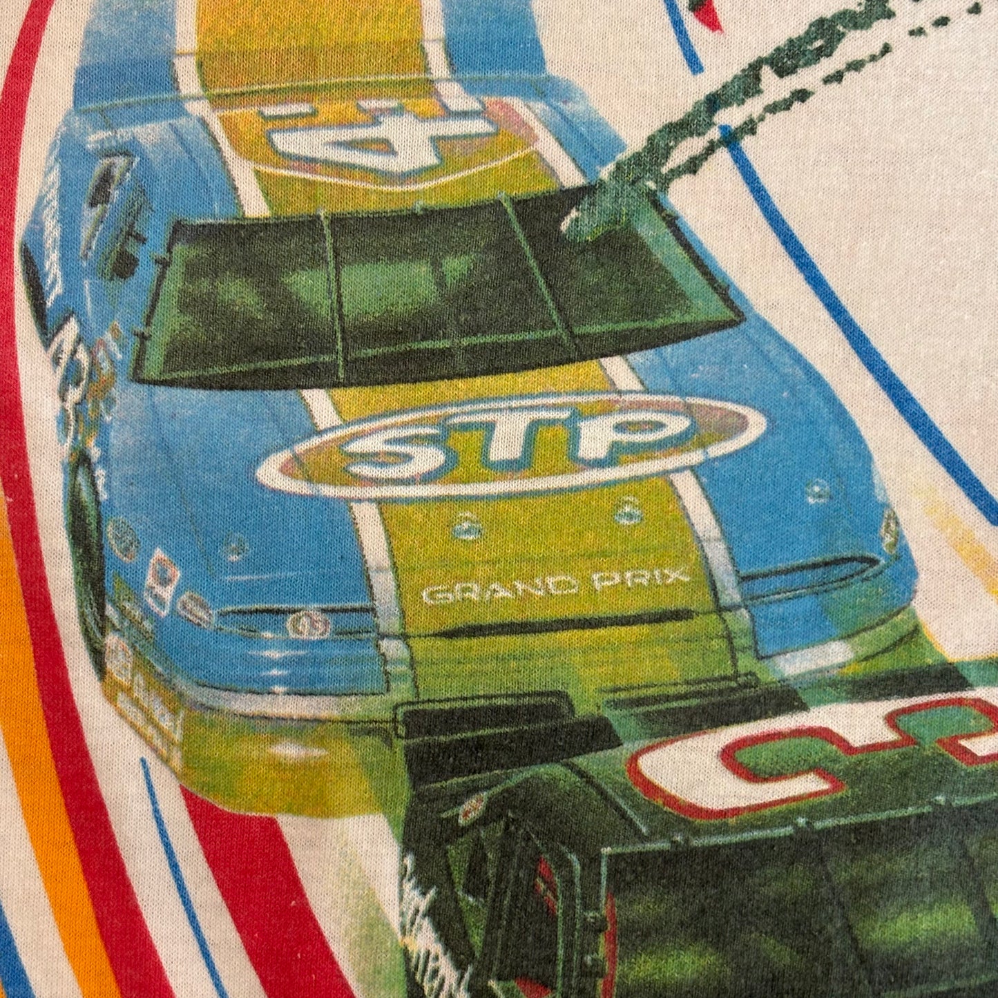90's Winston Cup Series TALLADEGA 1992 レーシングイベントTシャツ 白 (サイズ不明)/B2710T-SO