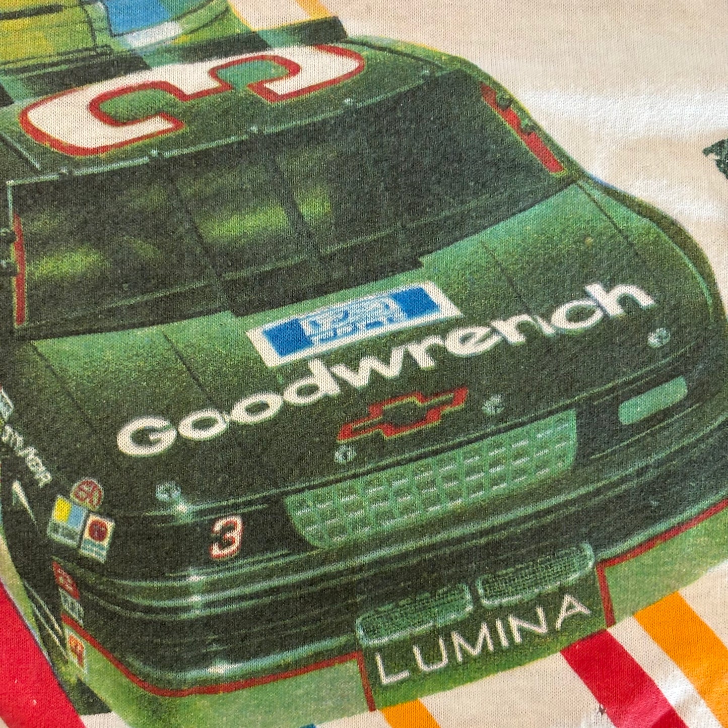 90's Winston Cup Series TALLADEGA 1992 レーシングイベントTシャツ 白 (サイズ不明)/B2710T-SO