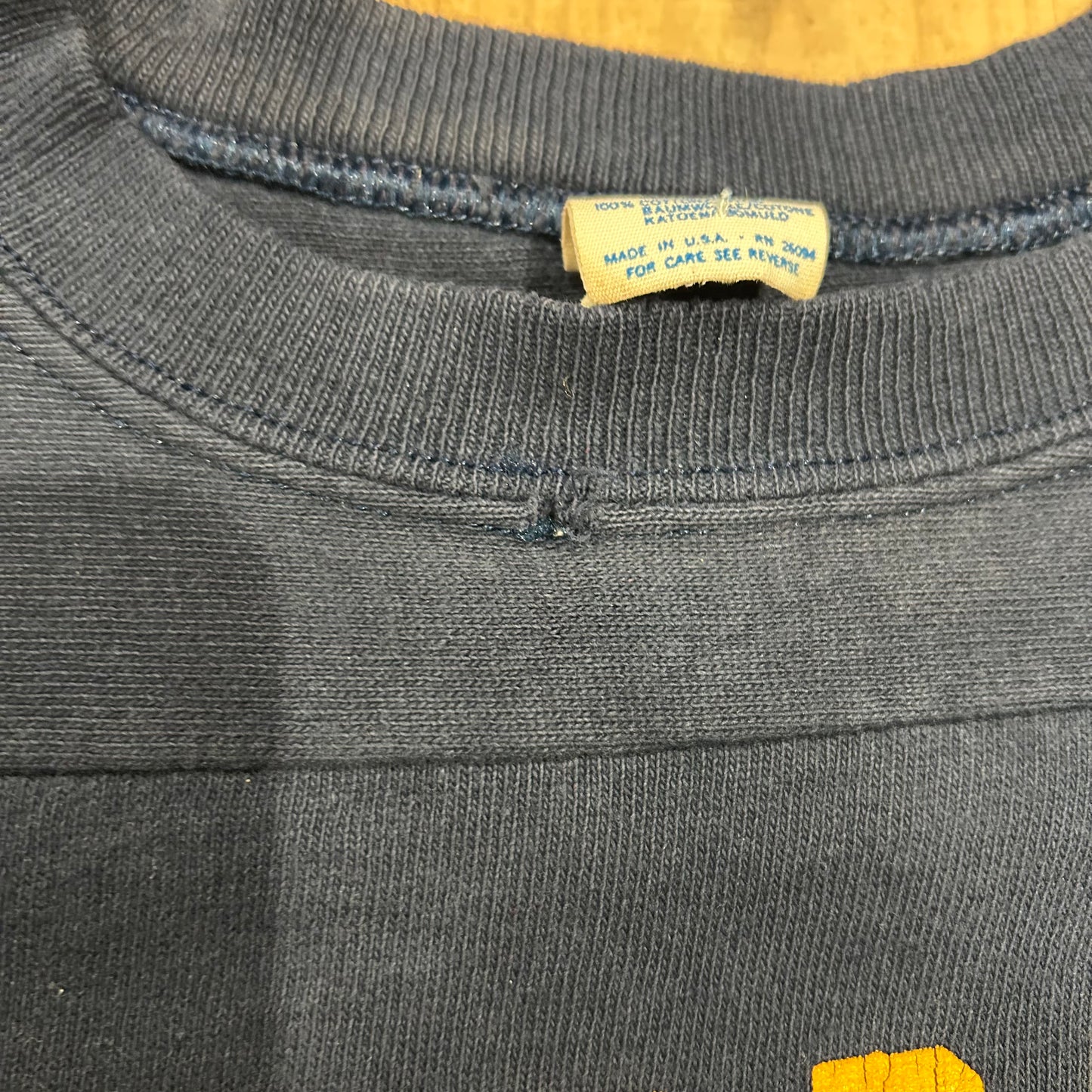 80's Champion フットボールTシャツ (XL)/A6289T-SO