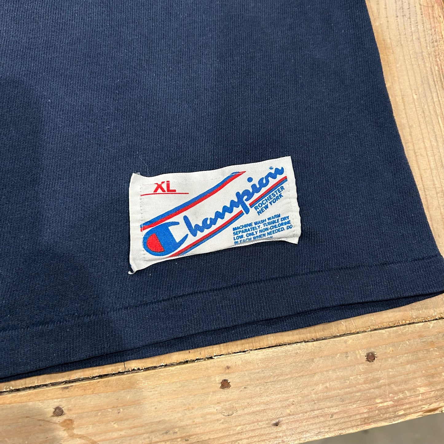 80's Champion フットボールTシャツ (XL)/A6289T-SO