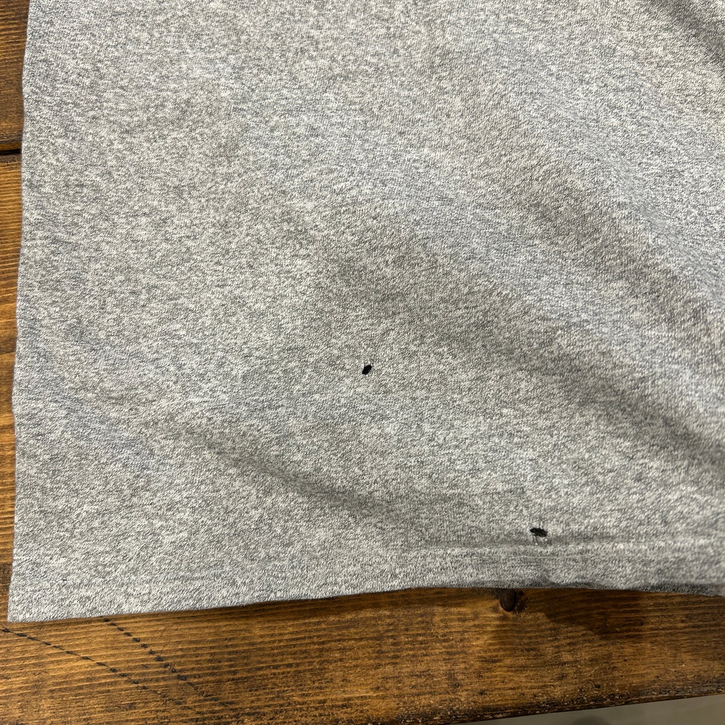 80's L.L.Bean×Champion 88/12 無地Tシャツ ワンツーボディー グレー(XL)/A3956T-SO