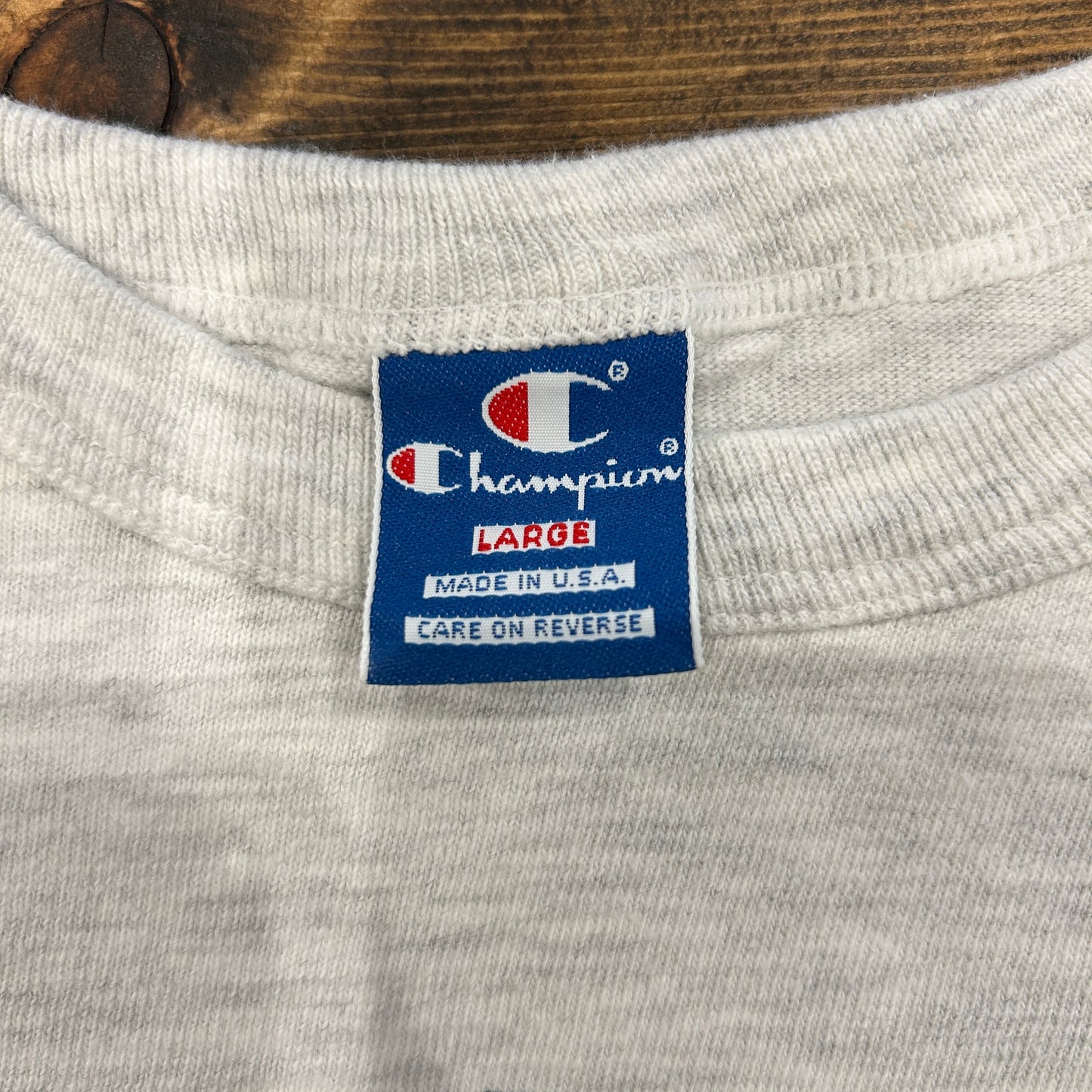 90's Champion TULANE UNIVERSITY カレッジTシャツ USA製 グレー(L)A7315T-SO