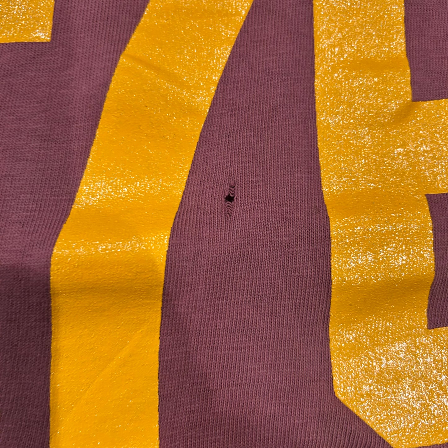 70's Champion フットボールTシャツ MINNESOTA 76(L)/A3984T-SO