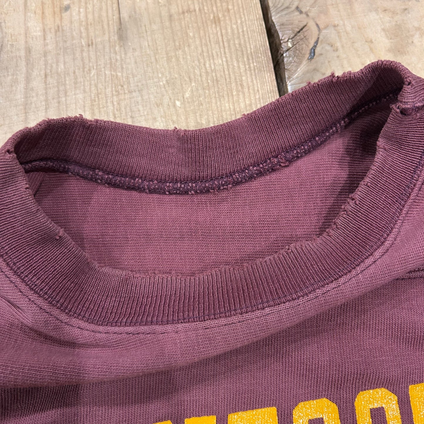 70's Champion フットボールTシャツ MINNESOTA 76(L)/A3984T-SO