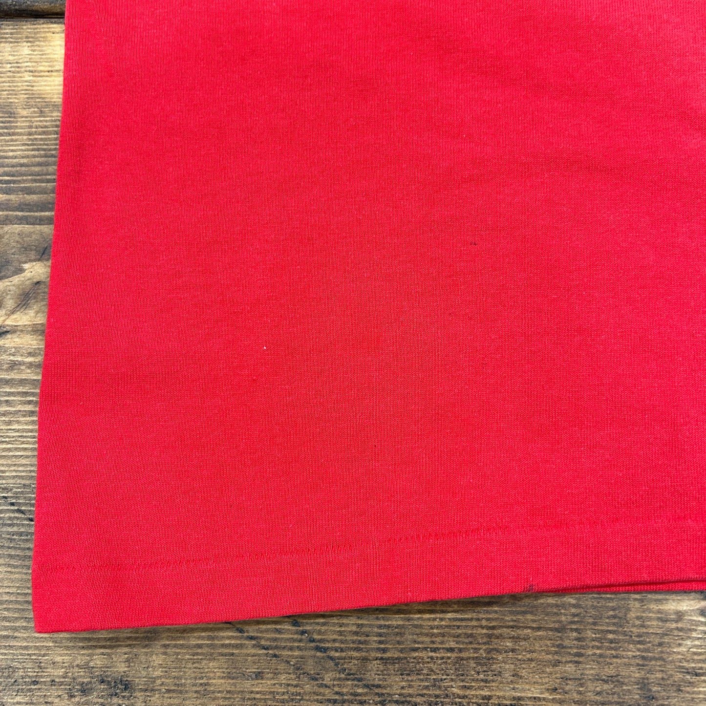 80's Champion チャンピオン OHIO STATE UNIVERSITY カプセル3段 カレッジTシャツ 赤(XL)/A6977T-SO