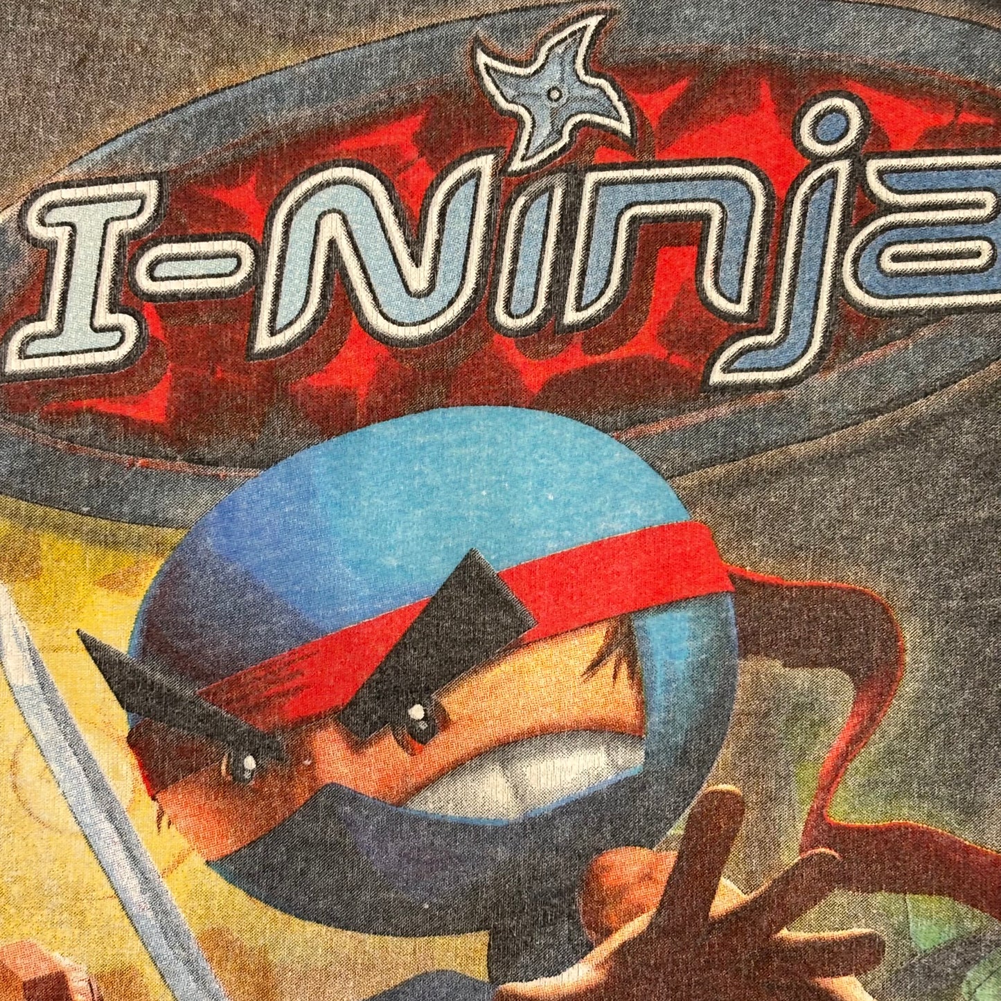 00's Hanes namco I-Ninja ゲームTシャツ 白 (XL)/A7147T-SO