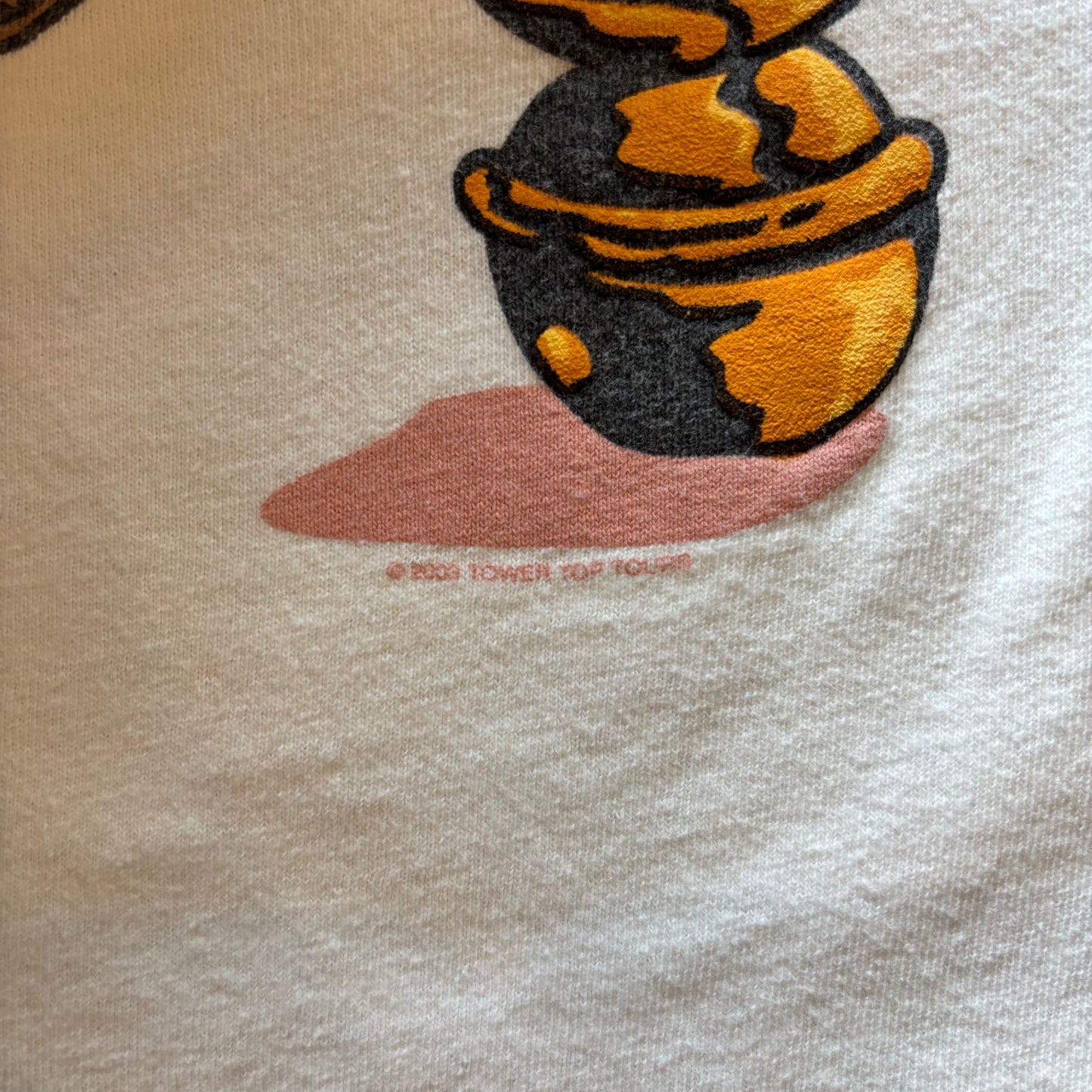 00's ZZ TOP Beer Drinkers and Hell Raisers Tour 2003 バンドTシャツ 白 サイズ不明/A7252T-SO