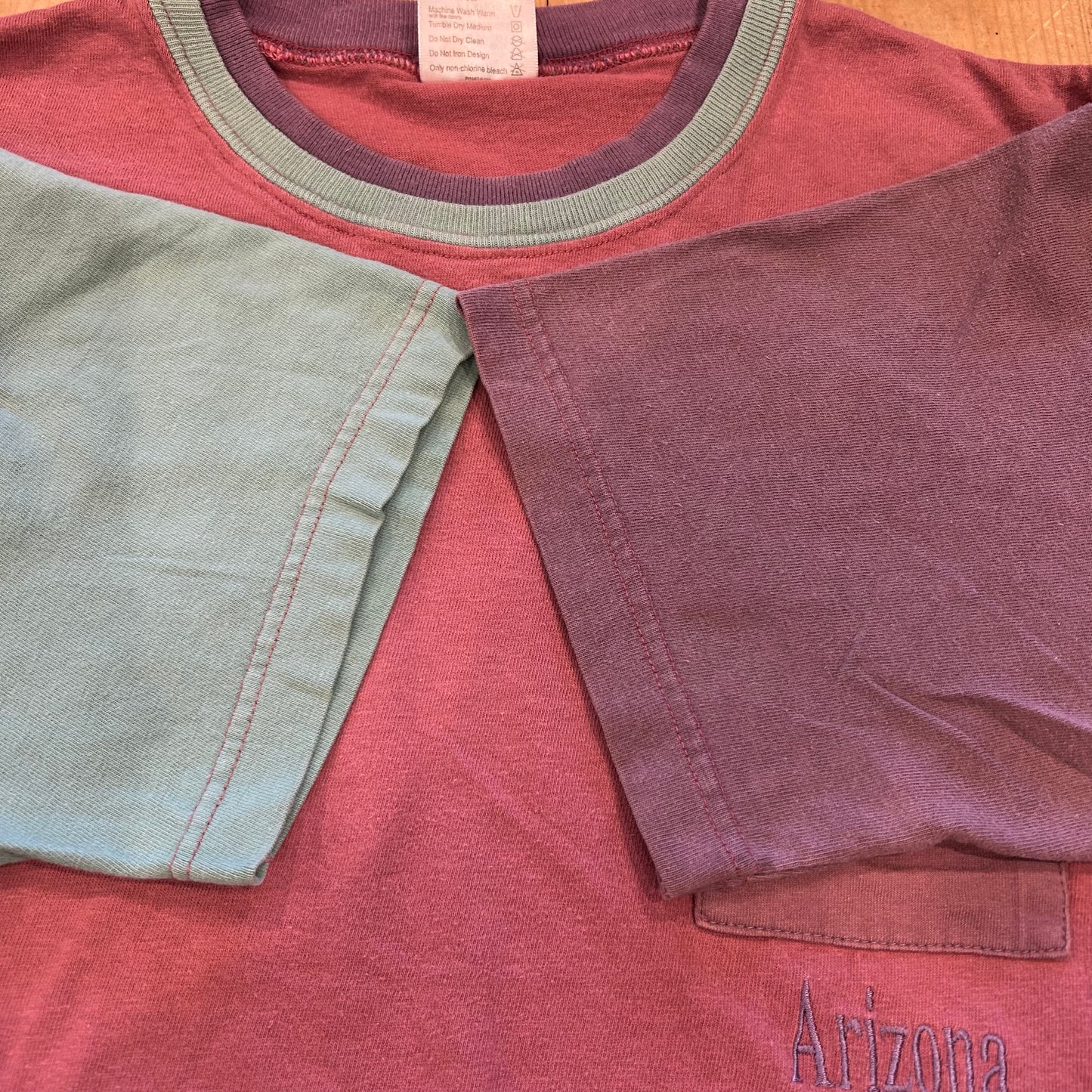 90's Hazelwoods ARIZONA ポケットTシャツ インディアンバード(XL)/A4128T-SO
