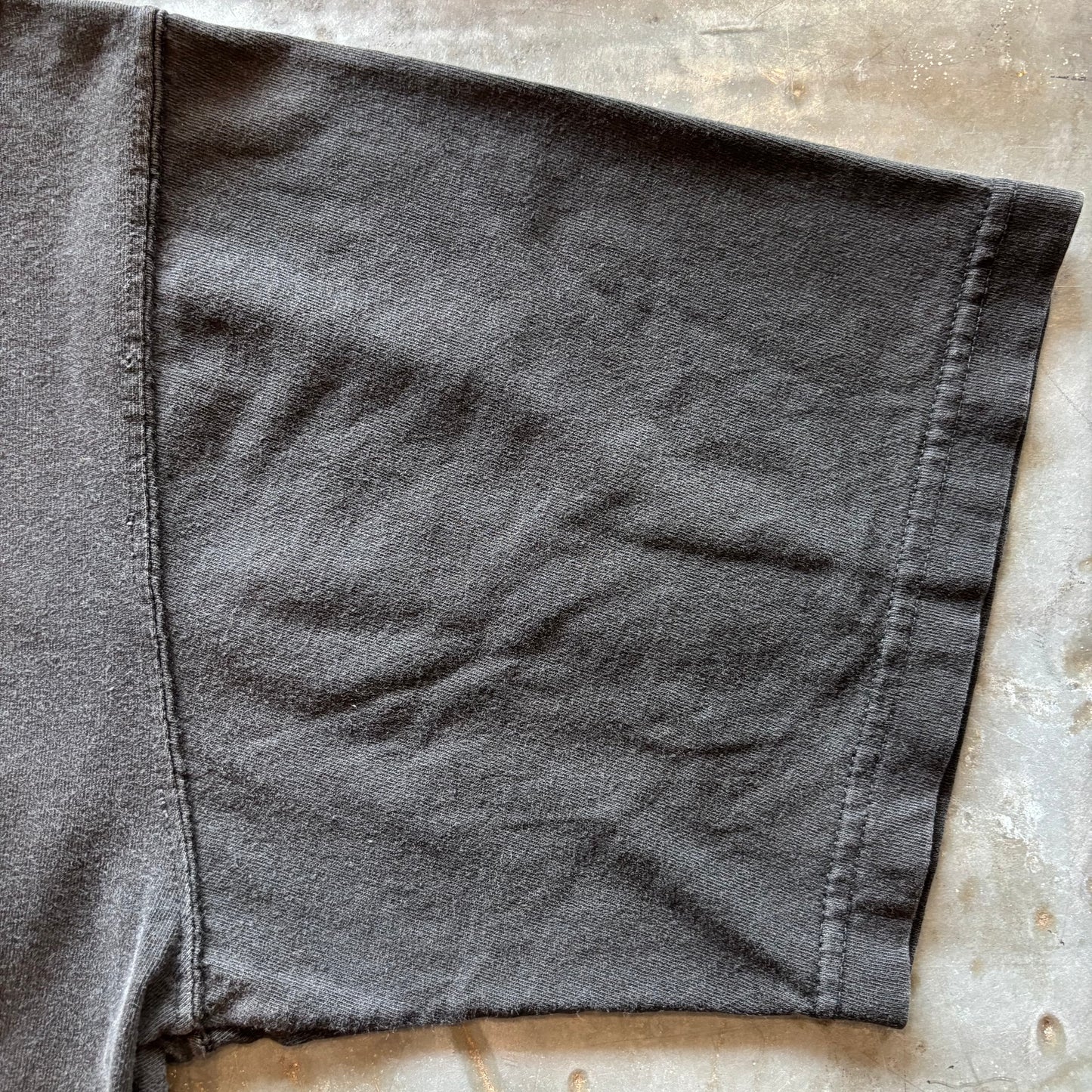90's Calvin Klein 胸ポケット付き 無地Tシャツ 黒 XL/A6580T-SO