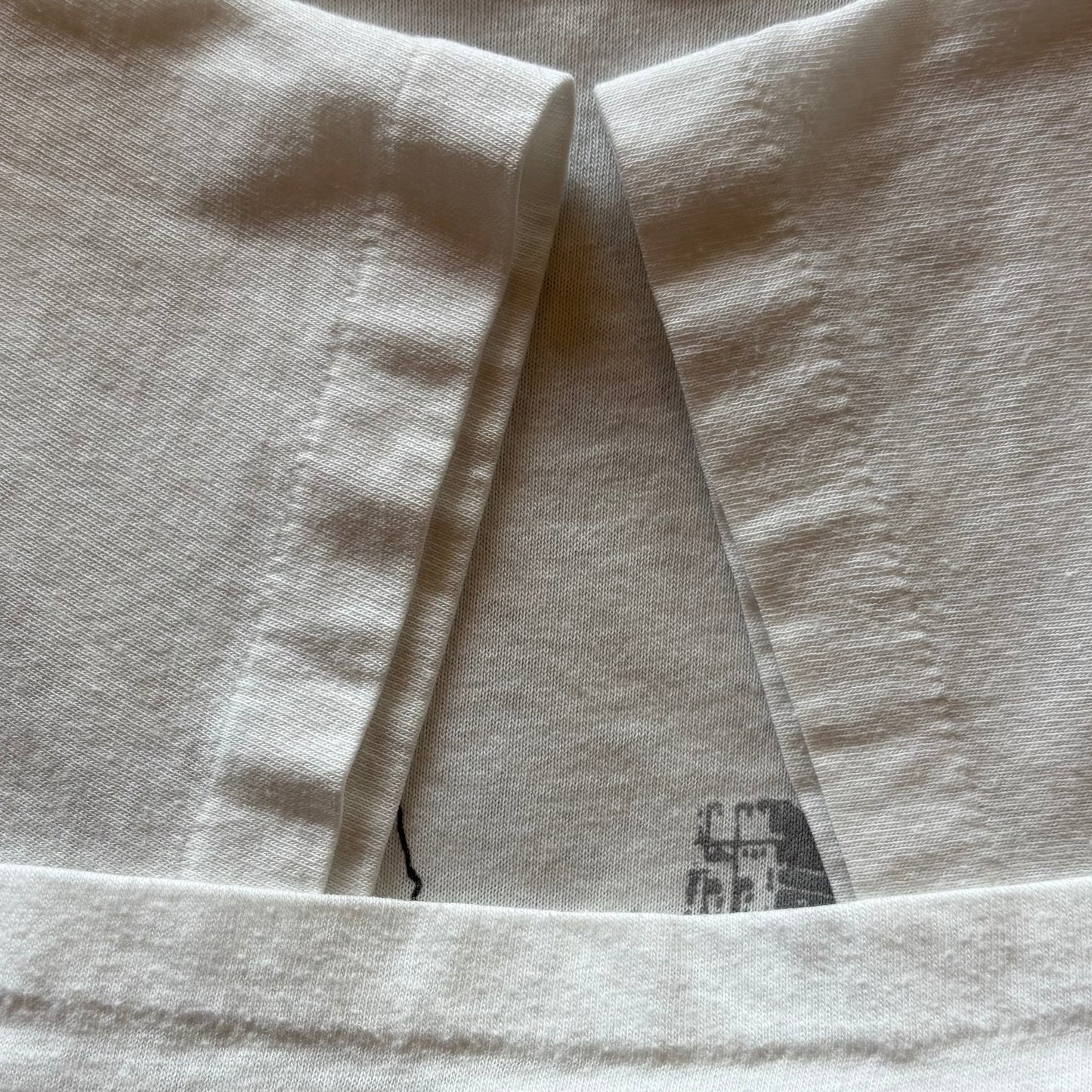 90's スヌーピー ウッドストック プリントTシャツ 白 サイズ不明/A7251T-SO