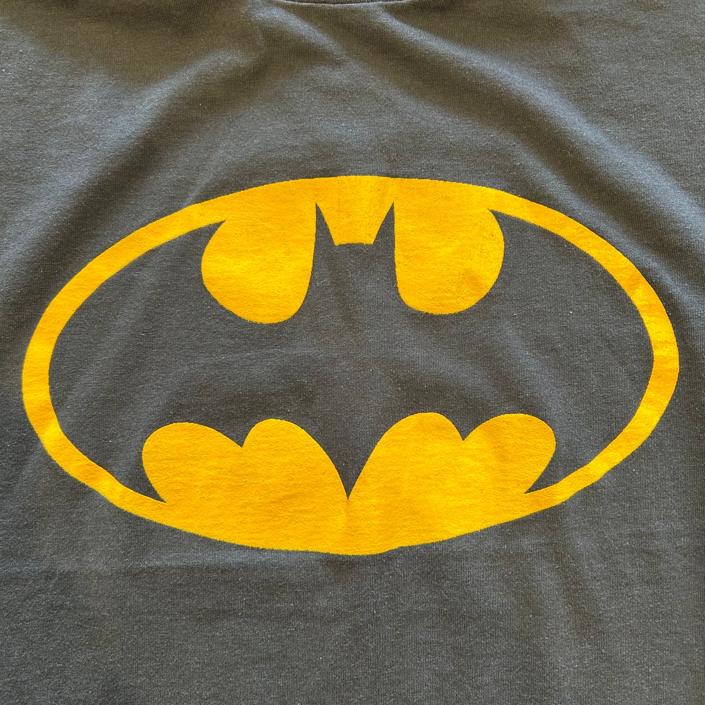90’s BATMAN ロゴプリントTシャツ (L)/A4372T-S