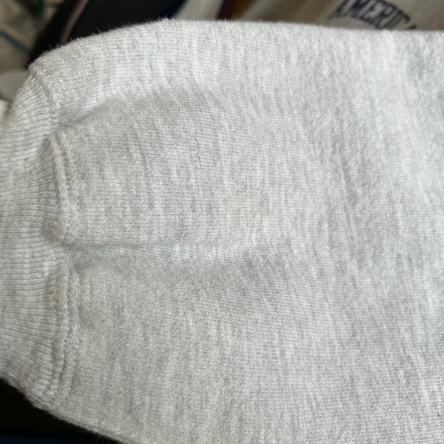 90's Champion ReverseWeave リバースウィーブ AMERICAN UNIVERSITY グレー (XL)/A6183R-SO