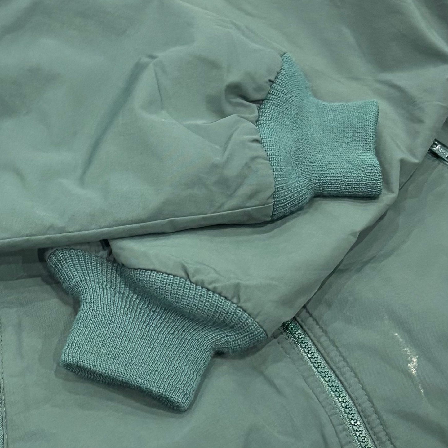 90's LANDS'END ランズエンド スコールジャケット 緑 (L) /A8961O-SO