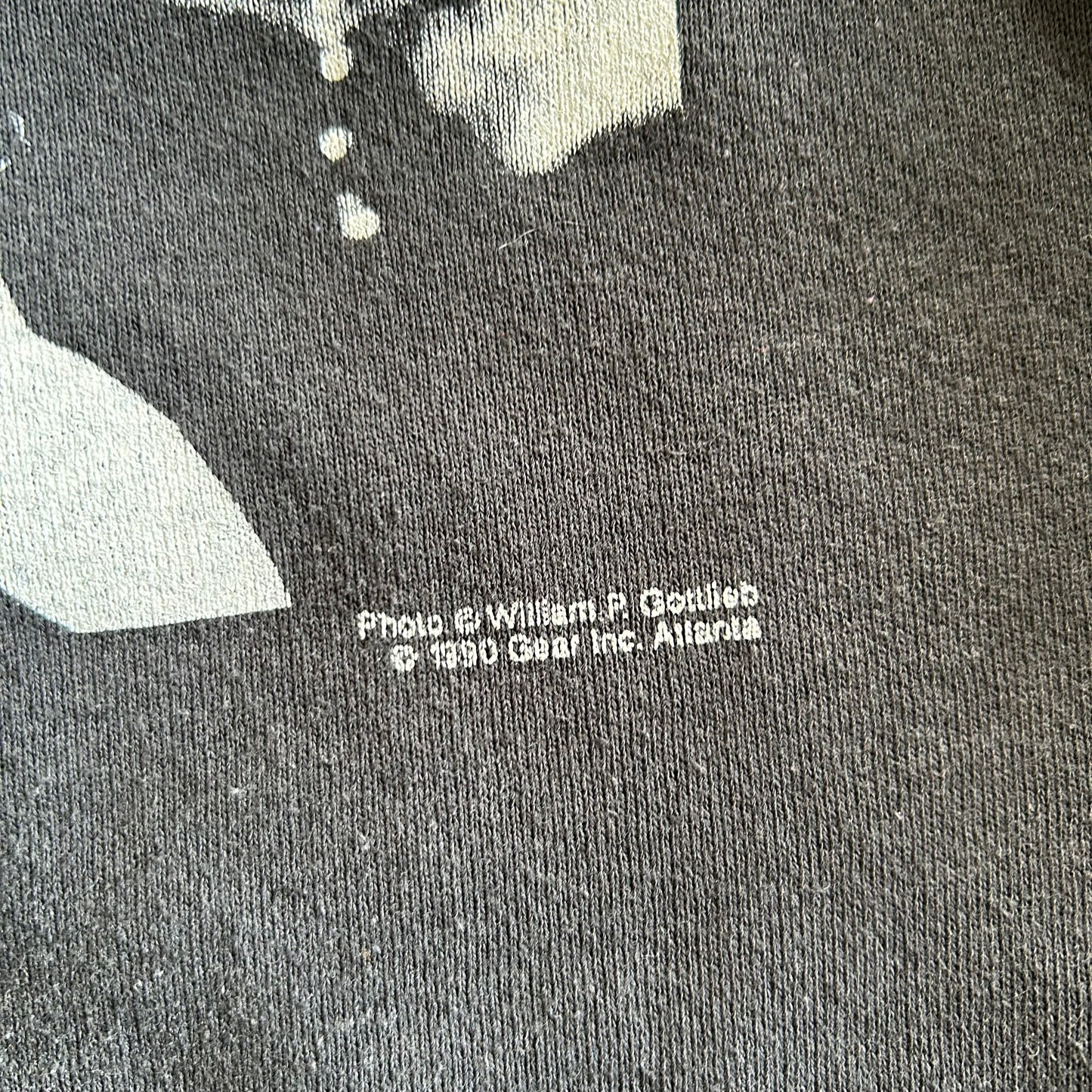 90's Fruit of the loom SATCHMO ルイアームストロング プリントスウェット(XL)/A6294S=SO