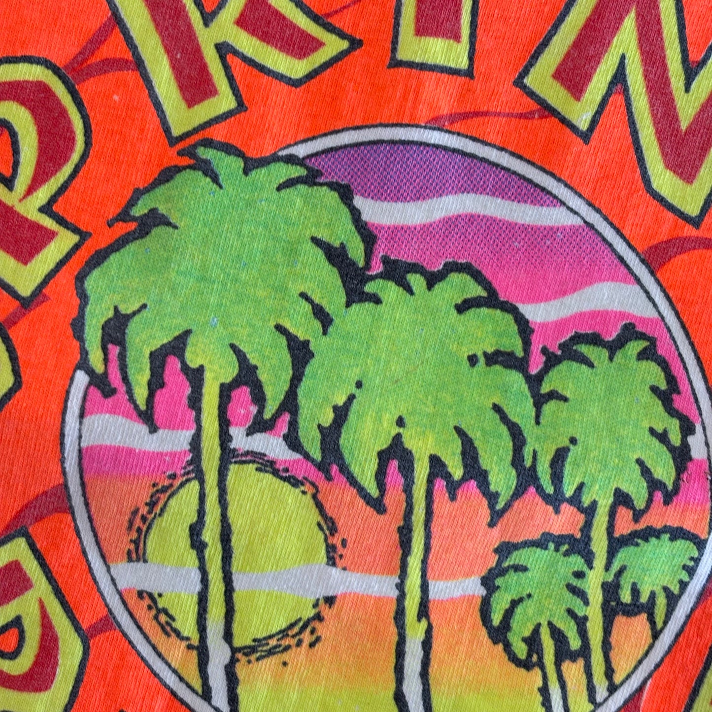 90's HOOTERS SPRINg BREAK レストラン&スポーツバー 企業Tシャツ 白 (XL)/B2067T-SO