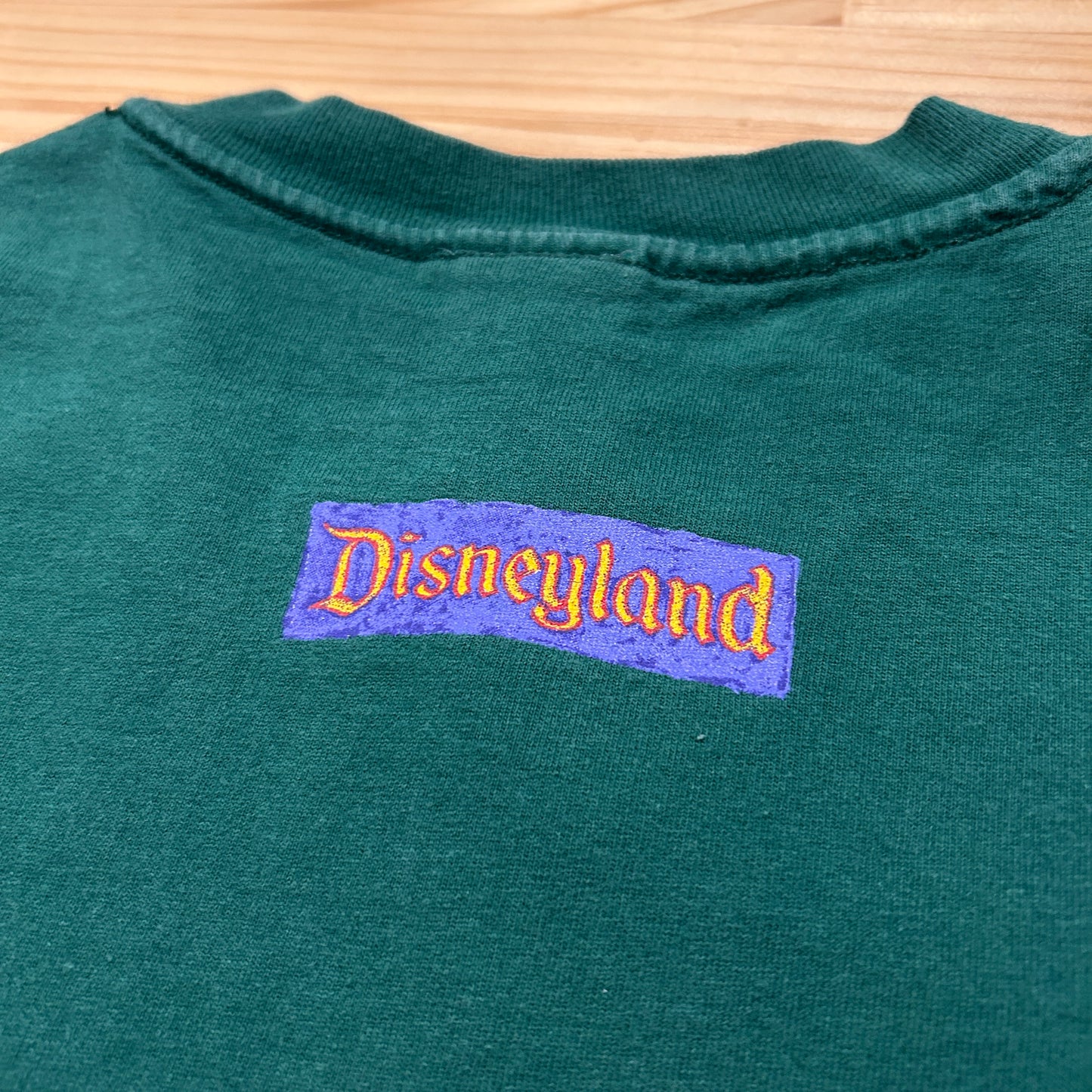 00's DISNEY MICKEY,INC TIGGER ディズニー ティガー Tシャツ グリーン (XL)/A7328T-SO