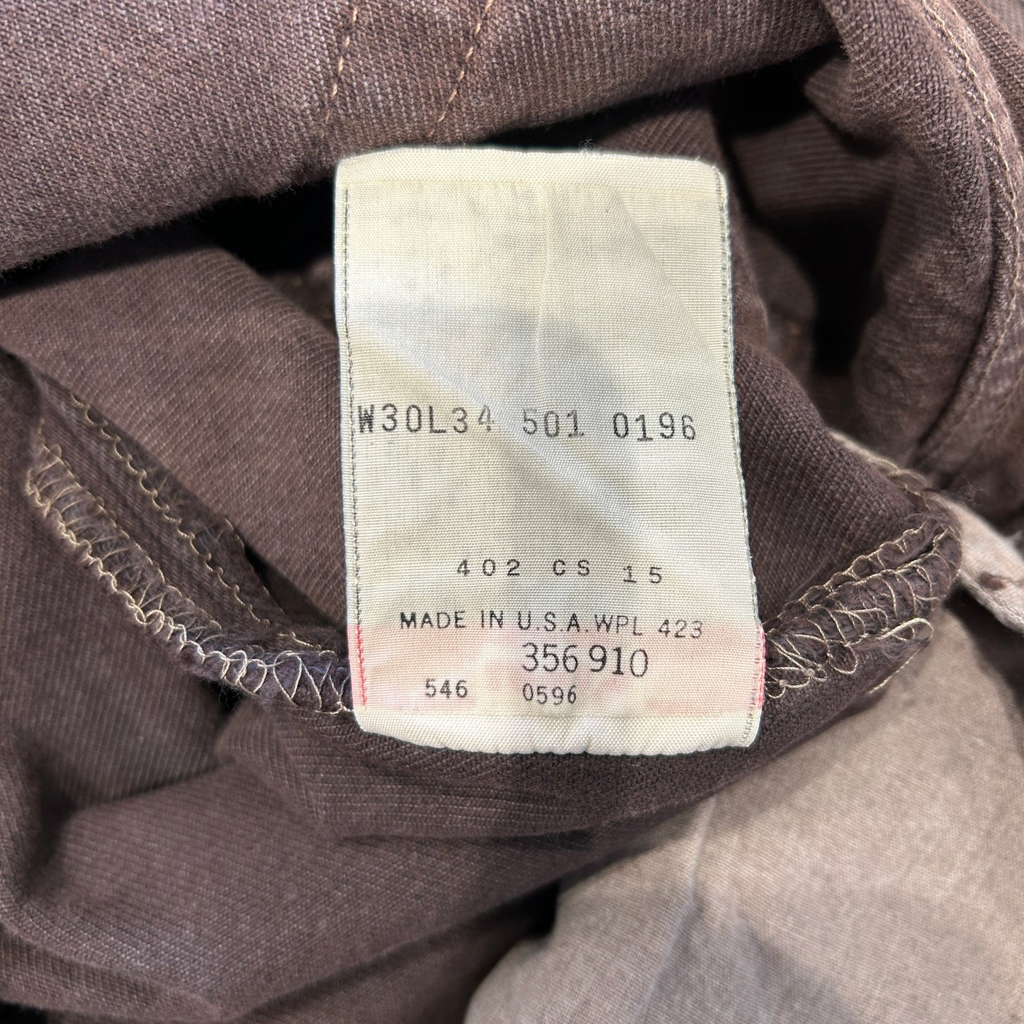 90's Levi's リーバイス 501-0196 後染めデニム USA製 (W30L34)/A0413P-SO