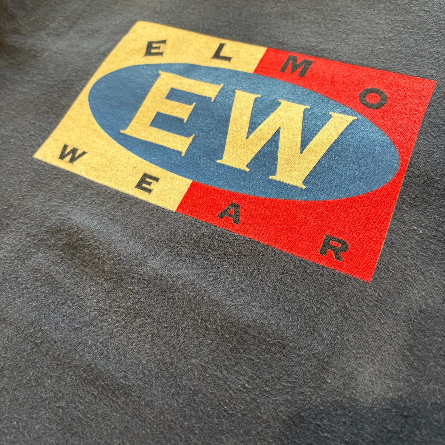 90's Changes セサミストリート ELMO WEAR 半袖Tシャツ ネイビー M/B2743T-SO