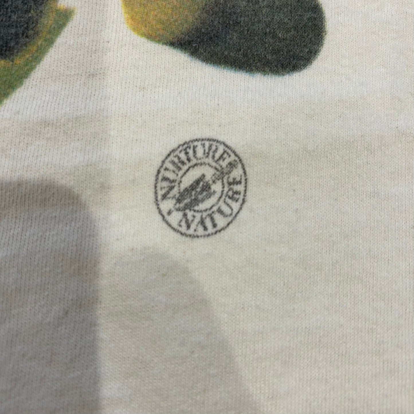 90's rel・e・vant・products Pots & Pansies パンシー 花 プリントTシャツ(L)/A3085T-S