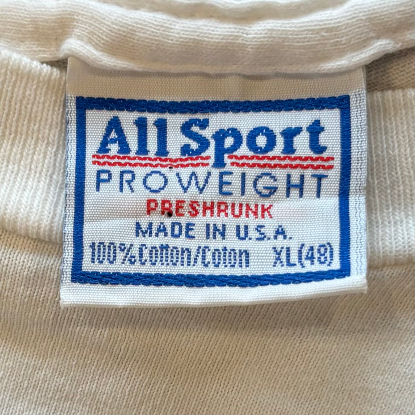90's ALL SPORT MTV Trident SUGARLESSGUM 企業 プリントTシャツ 白 XL/B2526T-SO