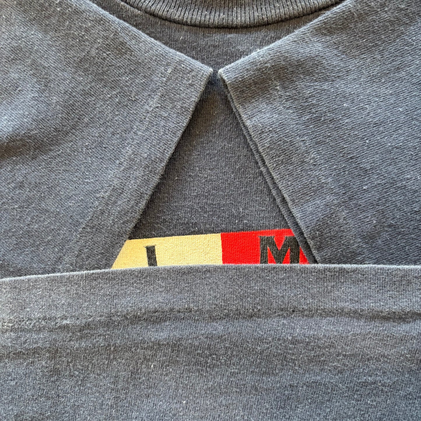 90's Changes セサミストリート ELMO WEAR 半袖Tシャツ ネイビー M/B2743T-SO