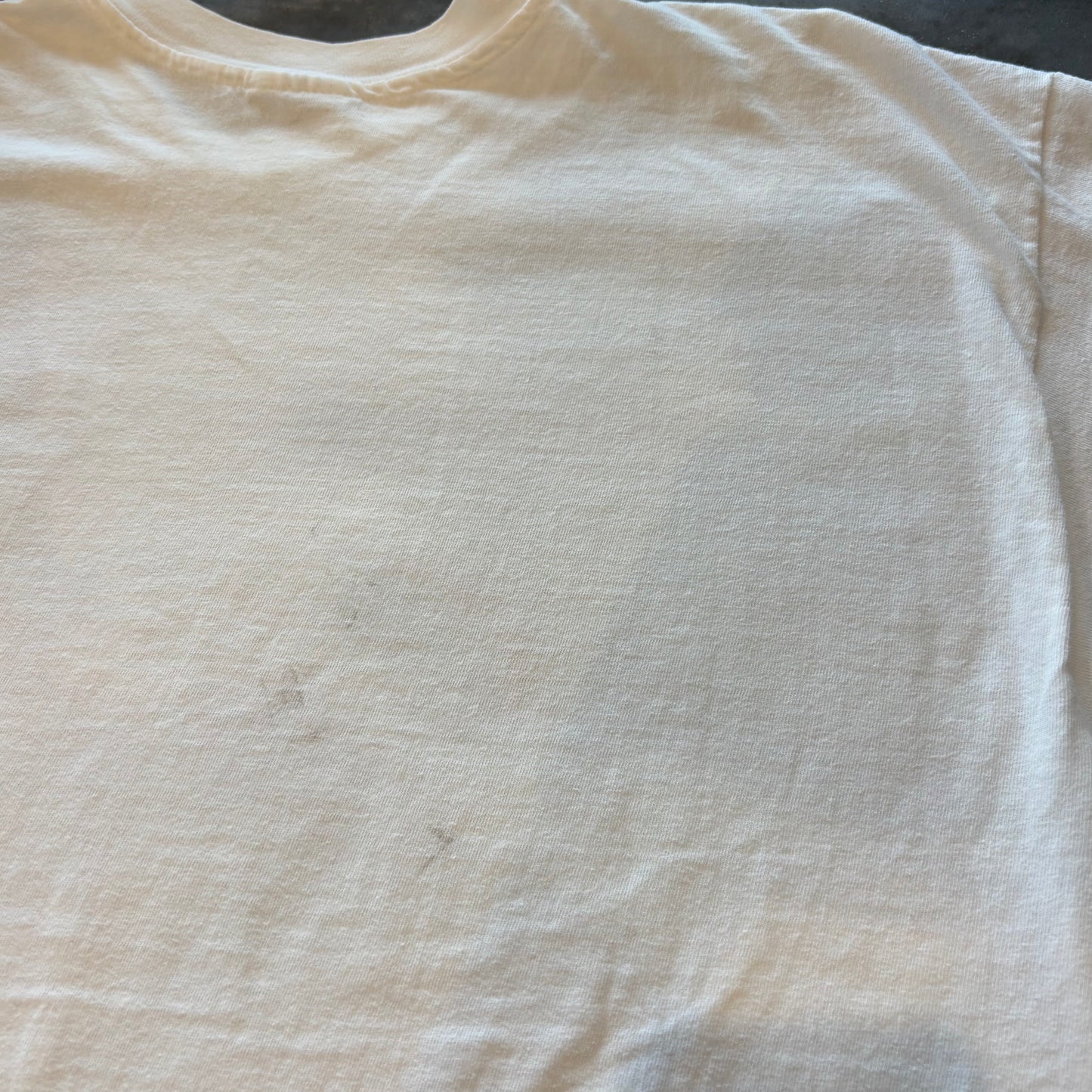 90's Hanes DEATH BY Chocolate THE TRELLIS CAFE.RESTAURANT&GRILL 企業Tシャツ 白 XL/A3837T-SO
