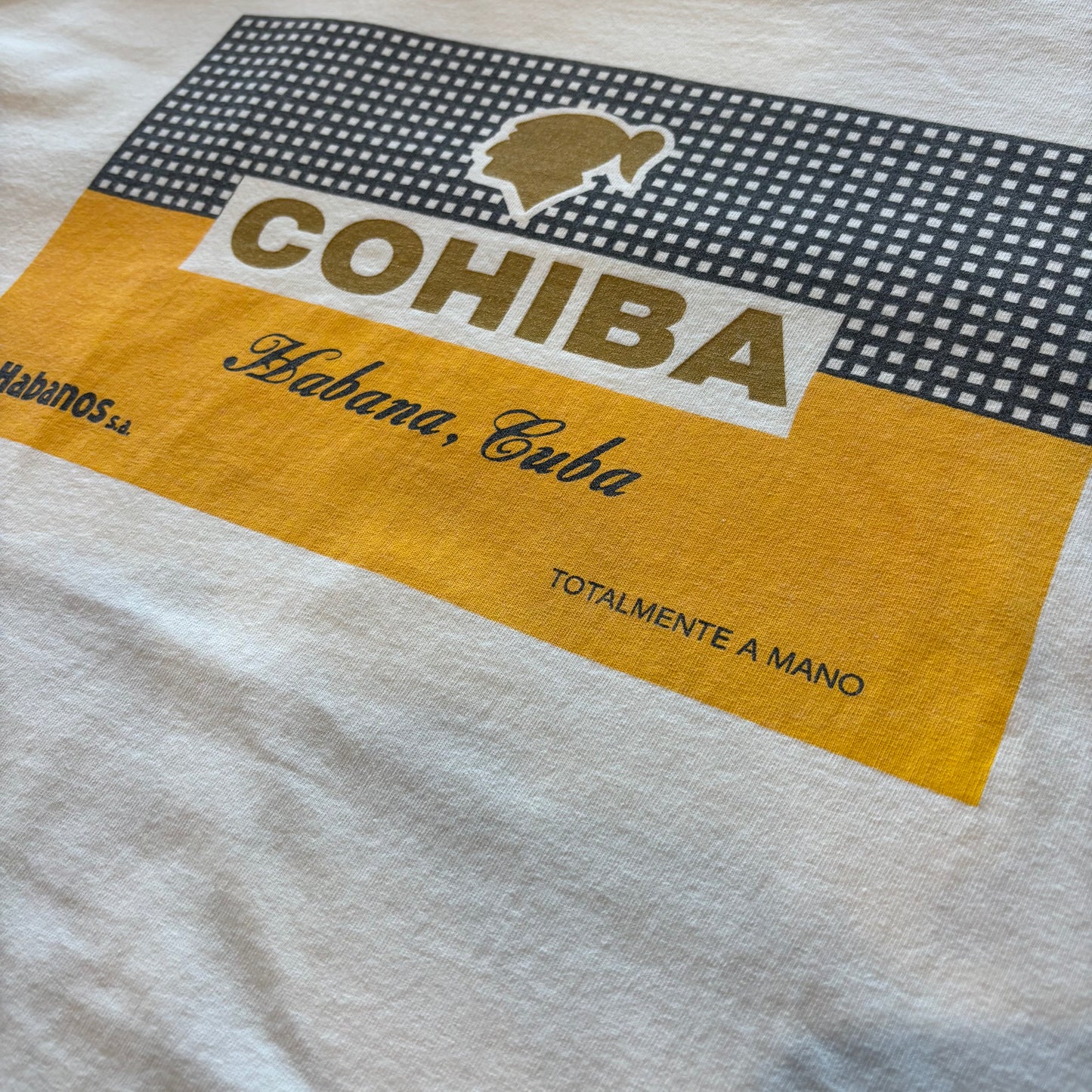 00's ALSTYLE APPAREL&ACTIVEWEAR COHIBA 企業Tシャツ 白 XL/B2528T-SO