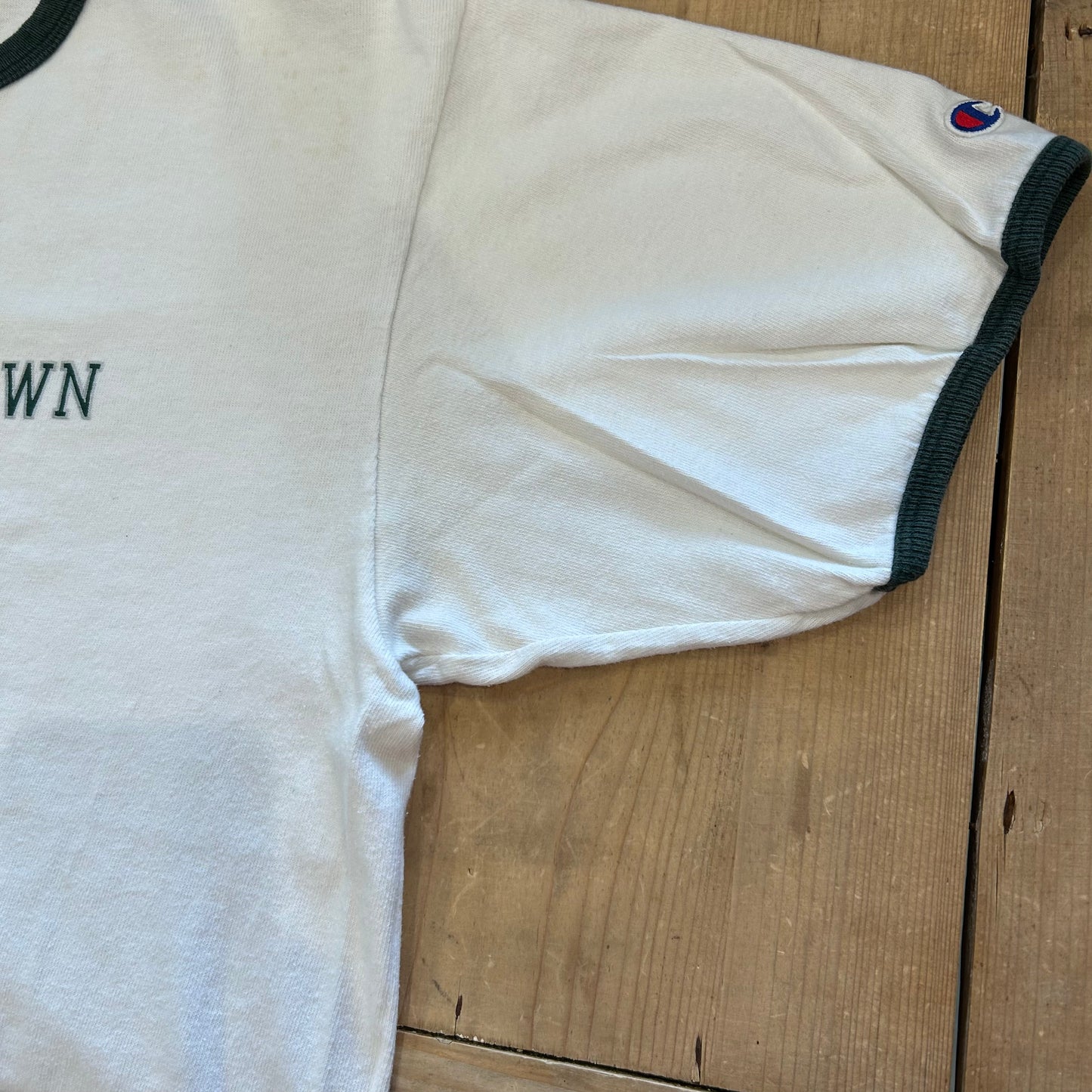 90's champion カレッジ Tシャツ "BROWN" (L)/A6298T-SO