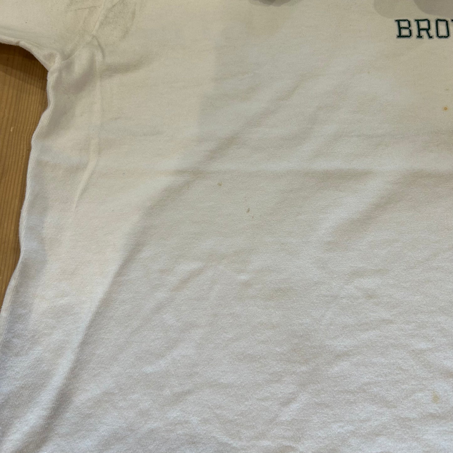 90's champion カレッジ Tシャツ "BROWN" (L)/A6298T-SO