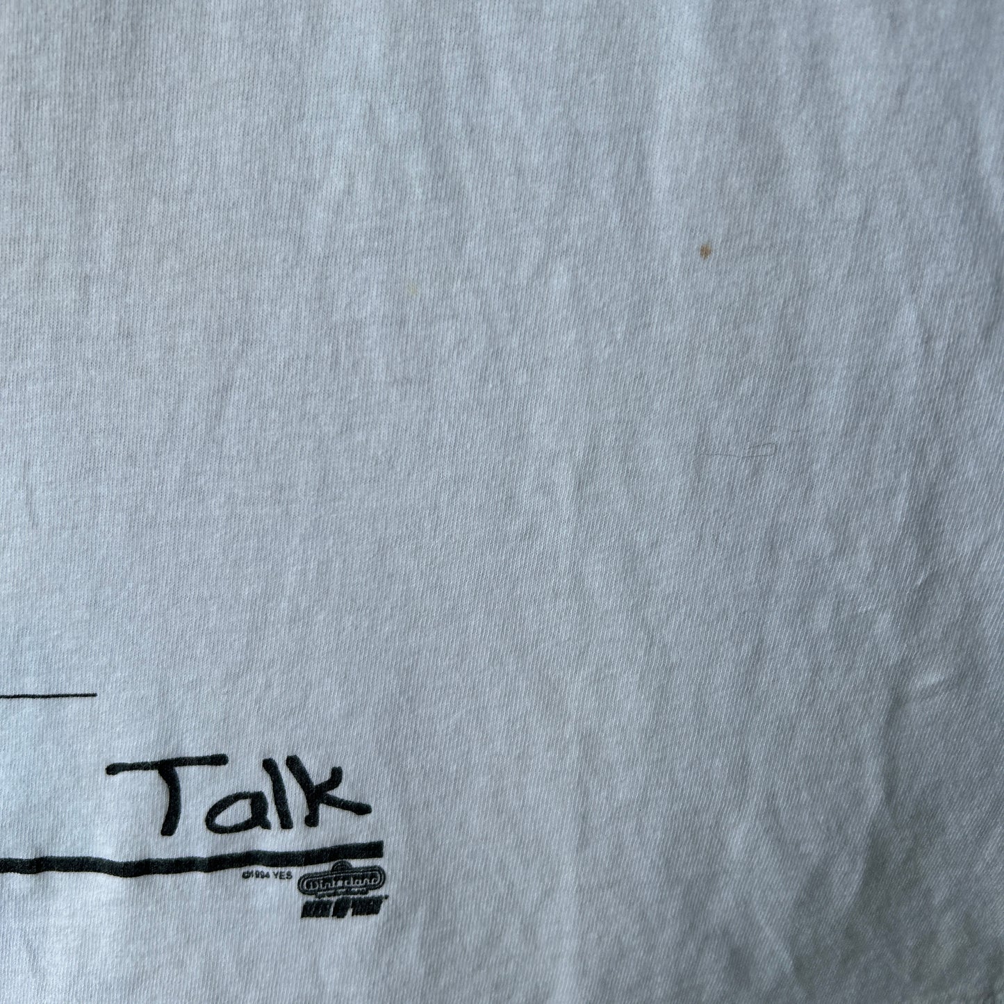 90's yes×Peater Max"Talk"ピーターマックス アートデザイン バンドTシャツ 白(XL)/A4014T-SO