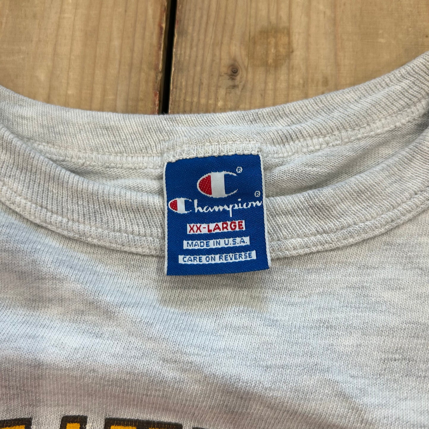 90's champion カレッジ Tシャツ "ST.BONAVENTURE" (XXL)/A6299T-SO