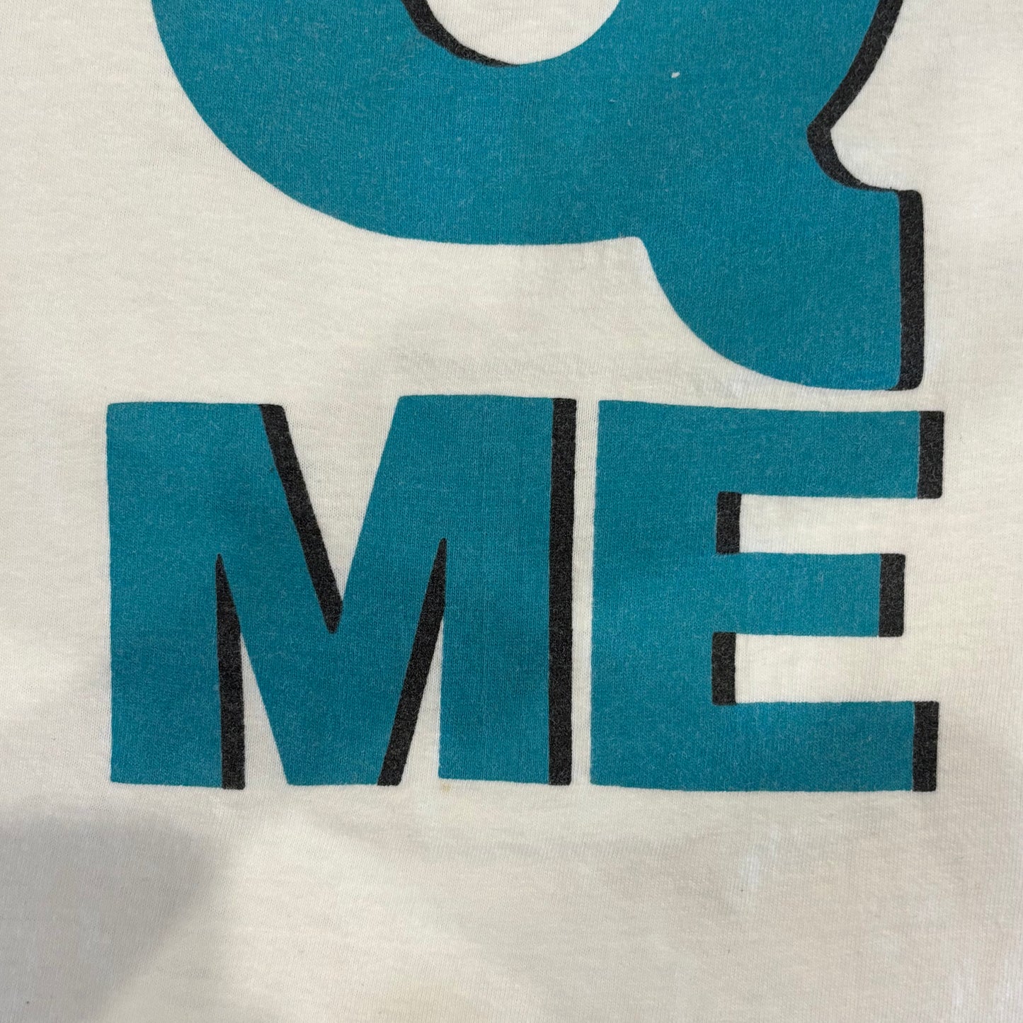 90's Hanes Don Q "クリスタル" アルコールTシャツ 白 (XL)/B2112T-SO