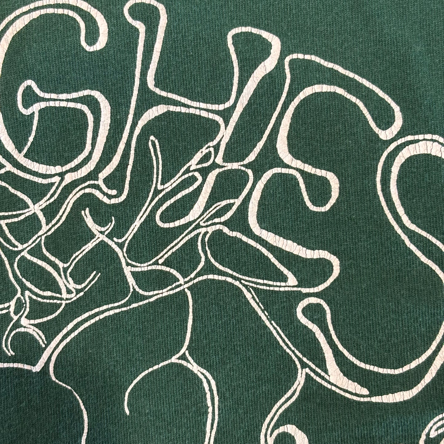 90's LEE Georgia Town ワシントンD.C. カレッジTシャツ 緑 (XL)/B2691T-SO