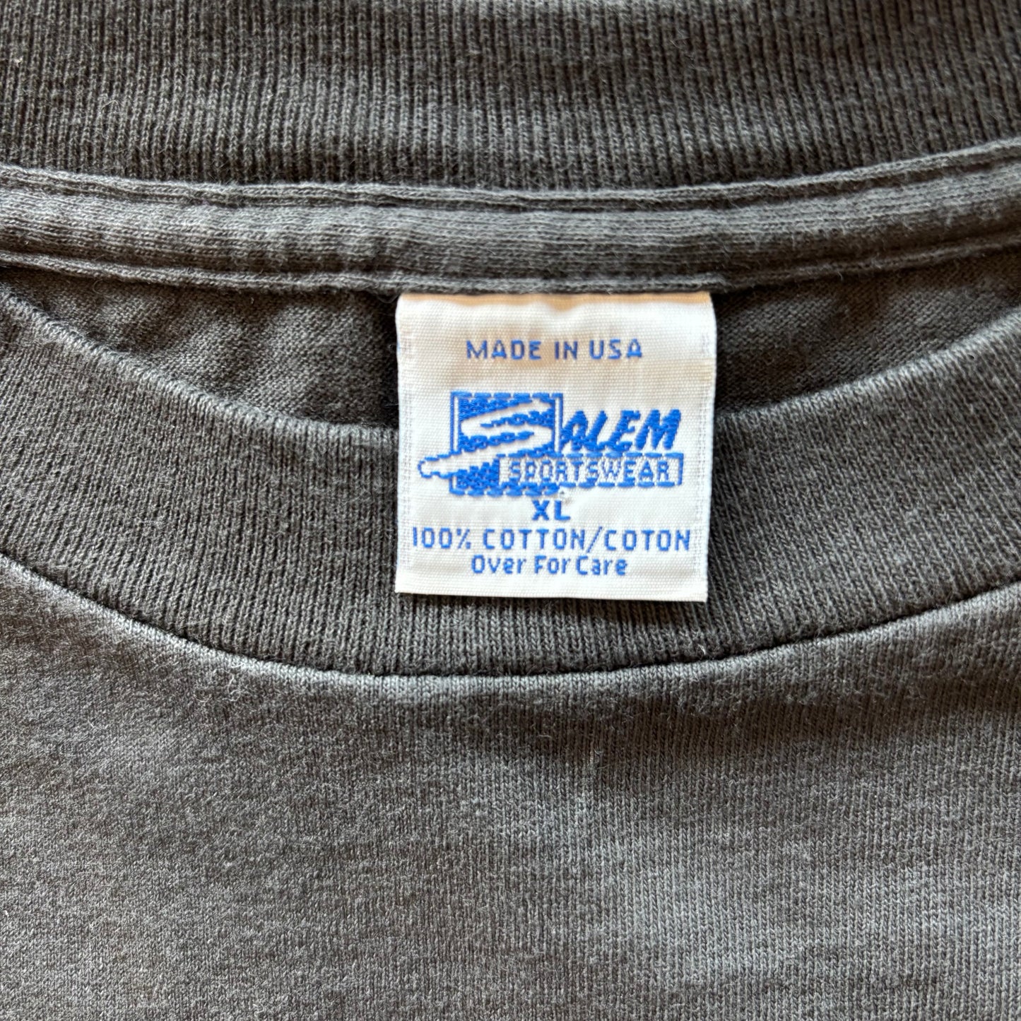 90's SALEM NFL CHICAGO BEARS Tシャツ 黒 XL/B2753T-SO