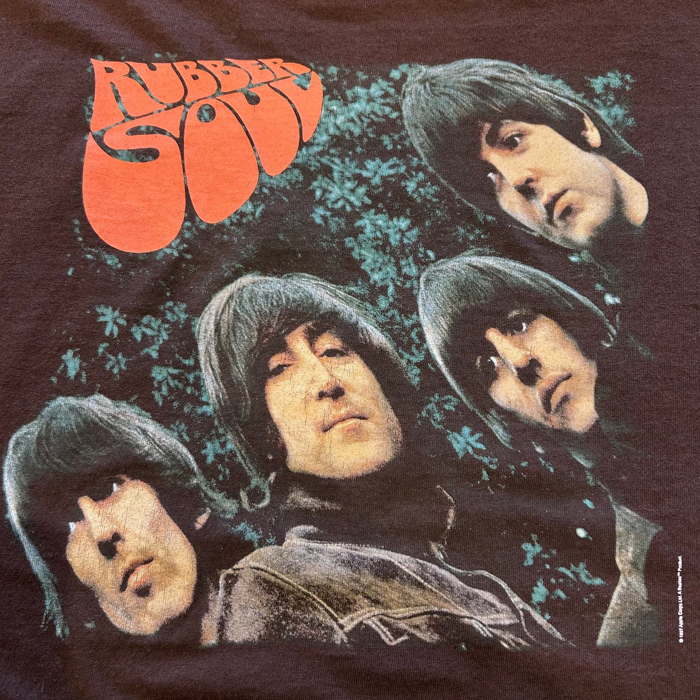 90's THE BEATLES ビートルズ RUBBER SOUL プリントTシャツ(XL)/A6301T-SO