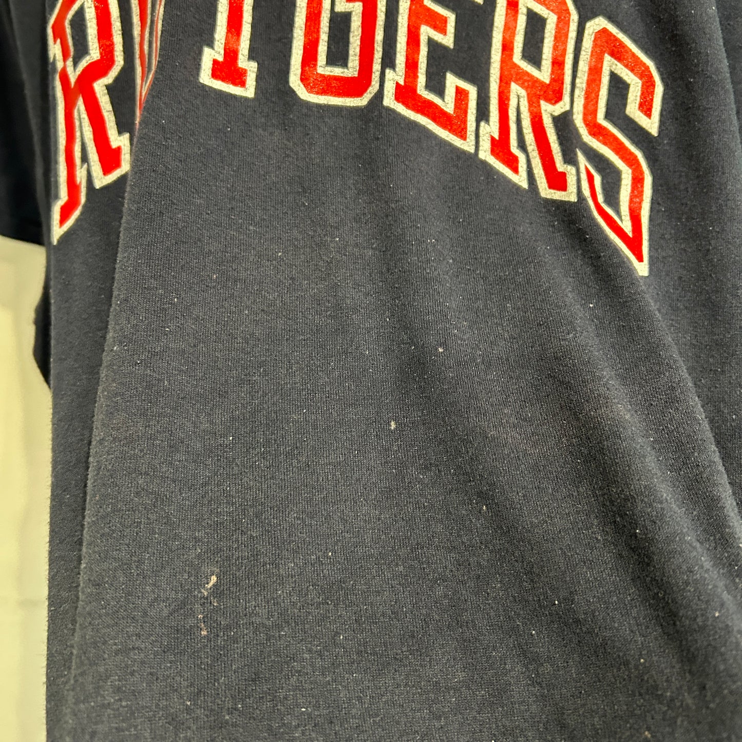 80's Champion RUTGERS Tシャツ 紺(XXL)/A2807T-SO