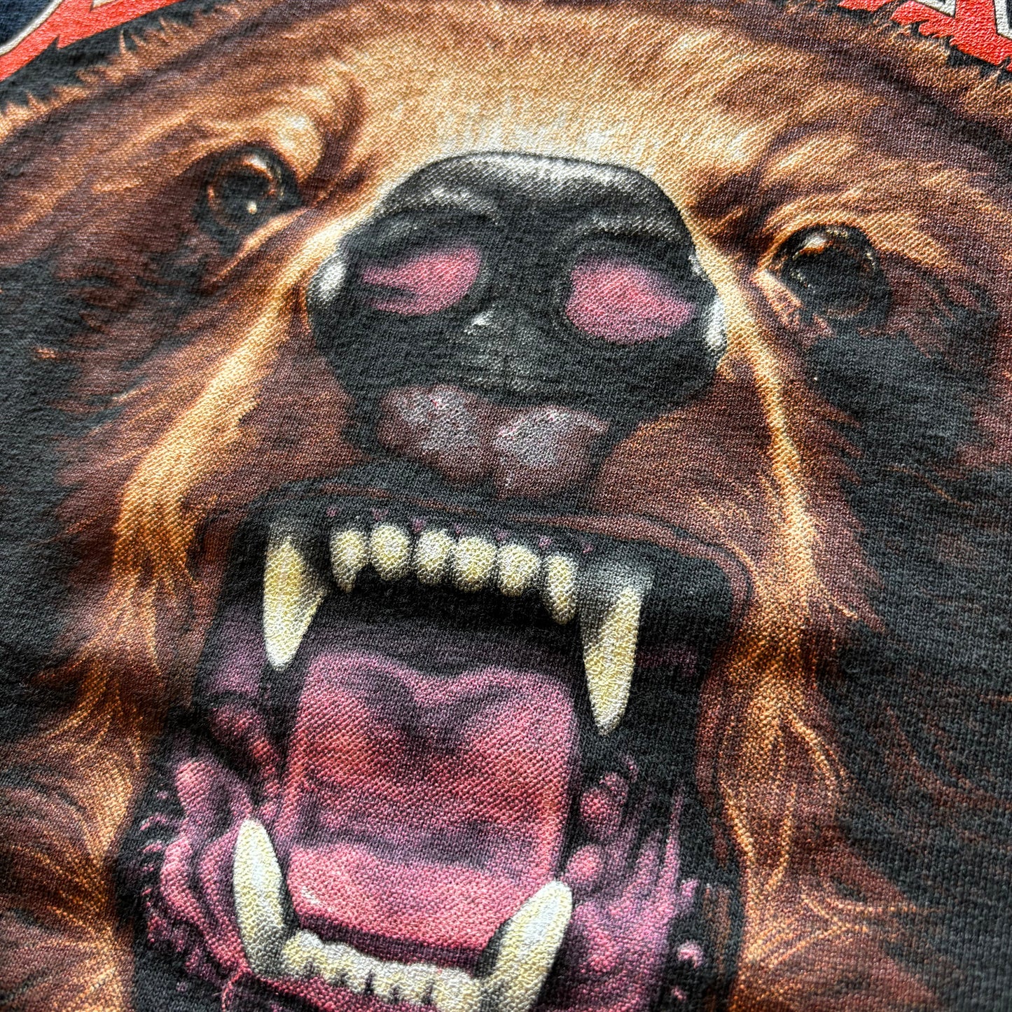 90's SALEM NFL CHICAGO BEARS Tシャツ 黒 XL/B2753T-SO