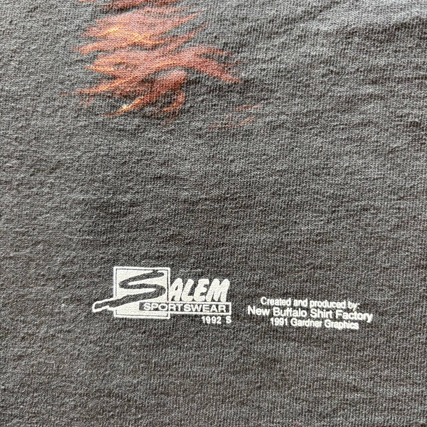 90's SALEM NFL CHICAGO BEARS Tシャツ 黒 XL/B2753T-SO