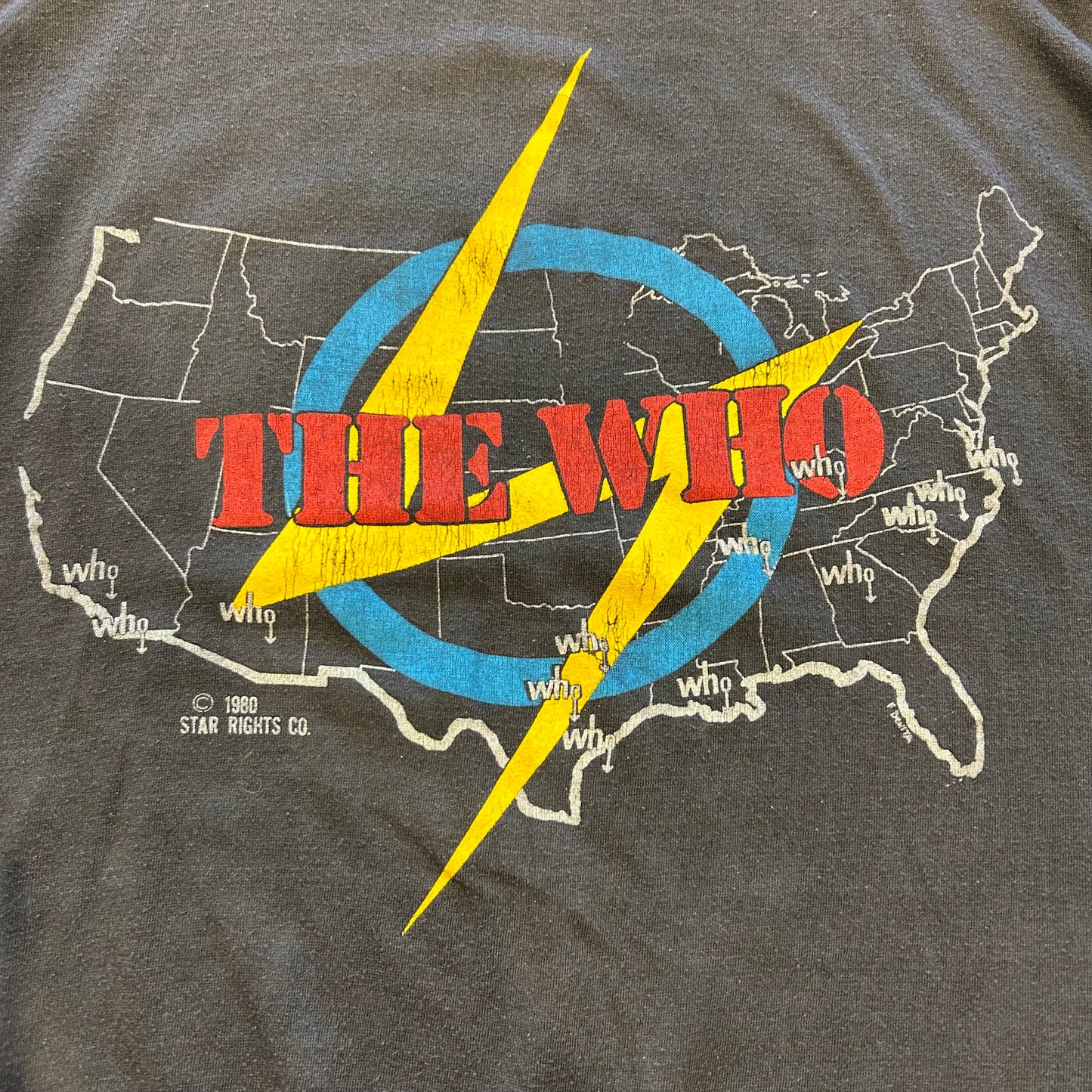 80's THE WHO アメリカツアーTシャツ/A3802T-SO