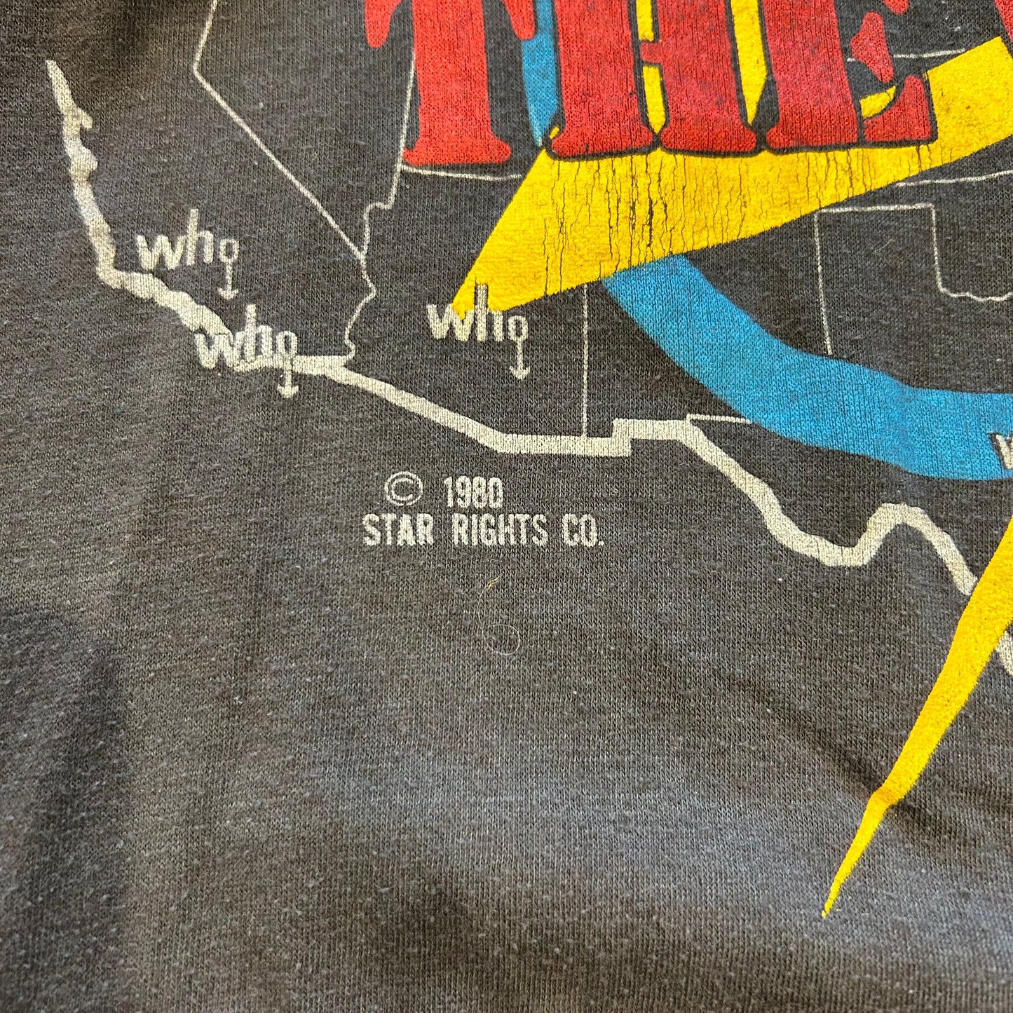 80's THE WHO アメリカツアーTシャツ/A3802T-SO