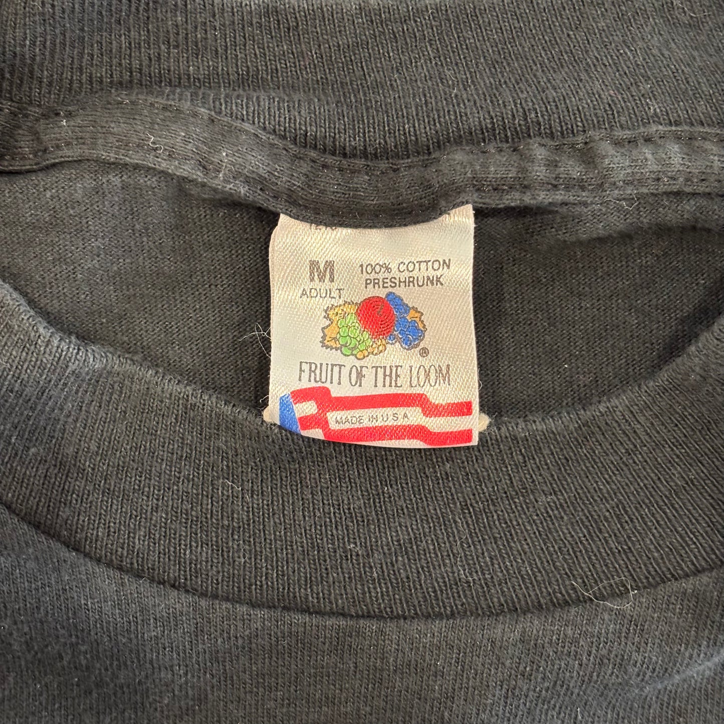 90's FRUIT OF THE LOOM American Made Legends Genuine Chevrolet シボレー ボウタイロゴTシャツ 黒 (M)/B2779T-SO