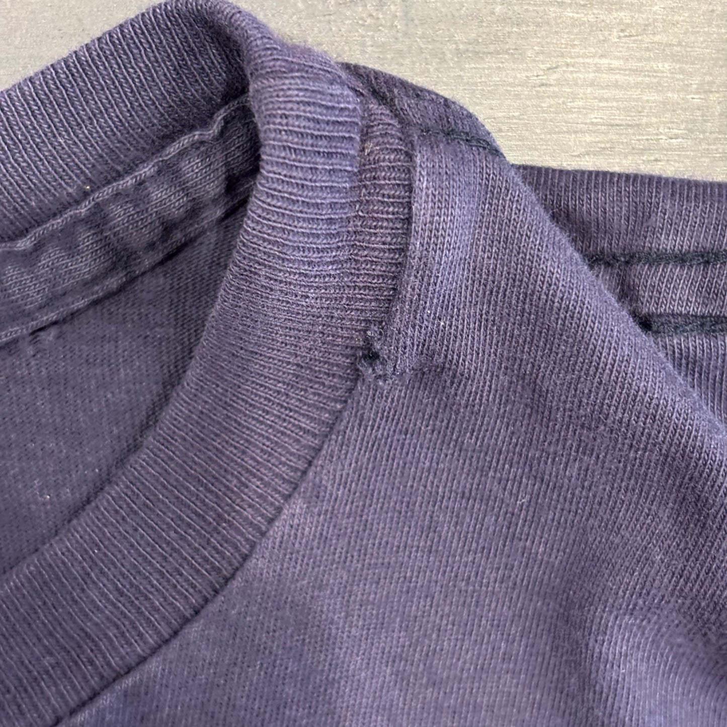90's Polo Ralph Lauren ラルフローレン Tシャツ 紺 (L)/B2692T-SO