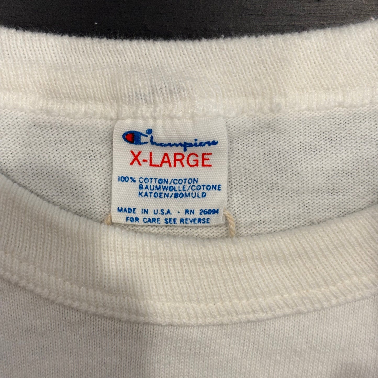 80's champion PRINCETON プリンストン大学 カレッジTシャツ 白 (XL)/A3993T-SO