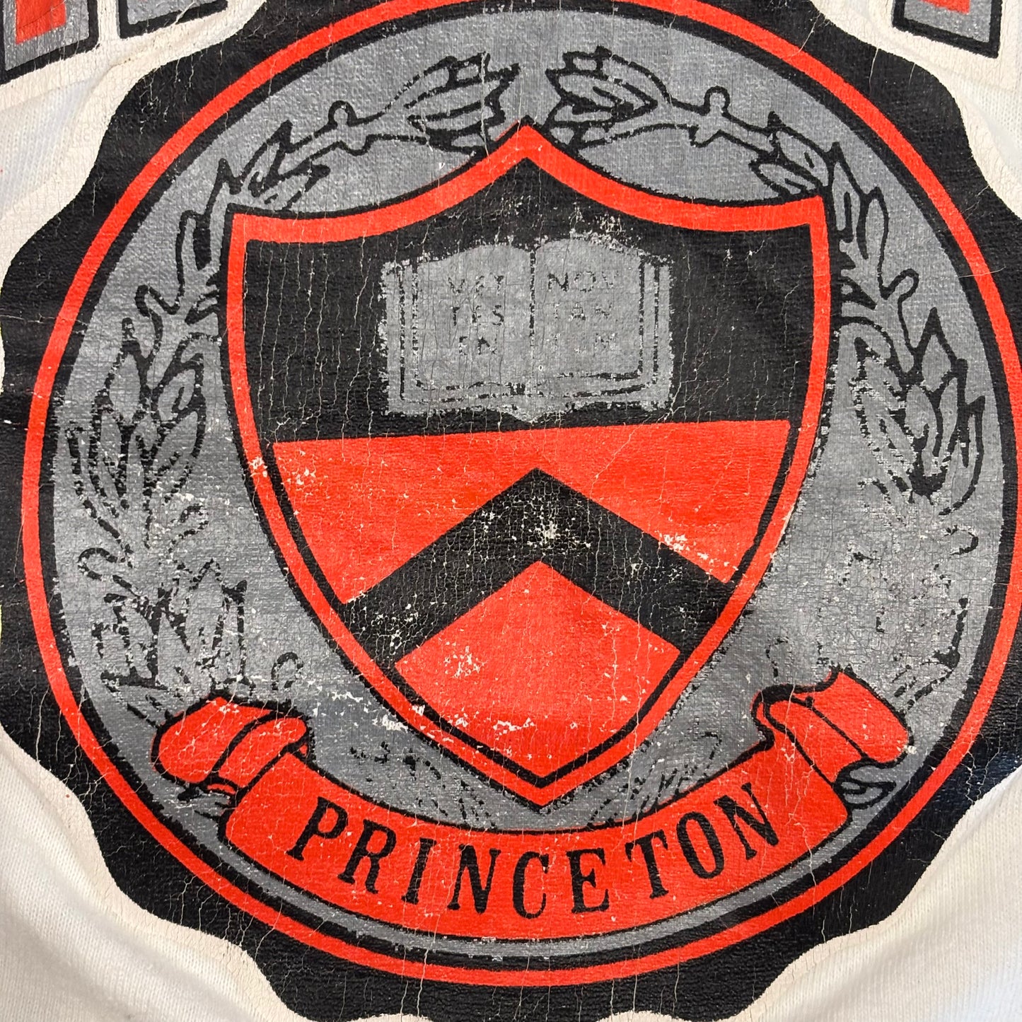 80's champion PRINCETON プリンストン大学 カレッジTシャツ 白 (XL)/A3993T-SO