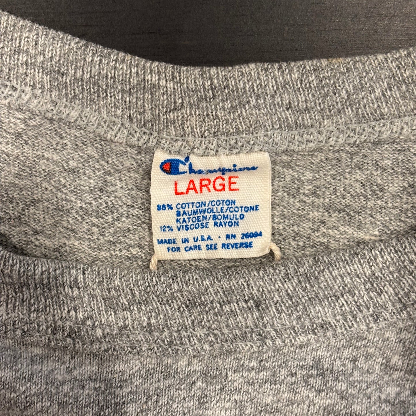 80's Champion ILLINOIS イリノイ大学 カレッジTシャツ グレー (L)/B2783T-SO
