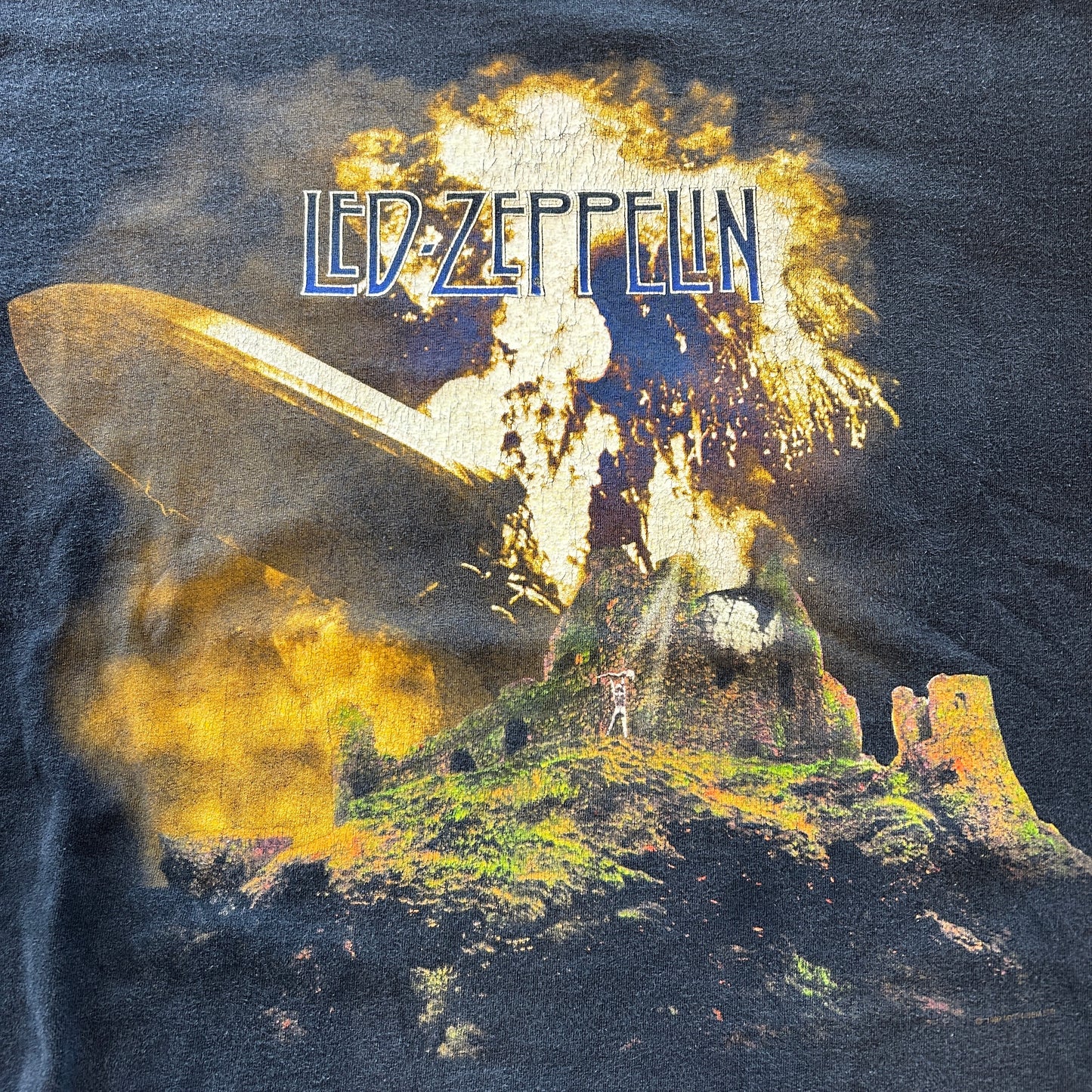 00's LED ZEPPELIN ツェッペリン A NEW DAY WILL DAWN Tシャツ(XL)/A4314T-SO
