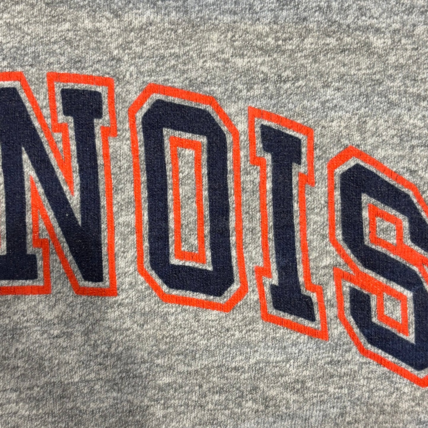 80's Champion ILLINOIS イリノイ大学 カレッジTシャツ グレー (L)/B2783T-SO