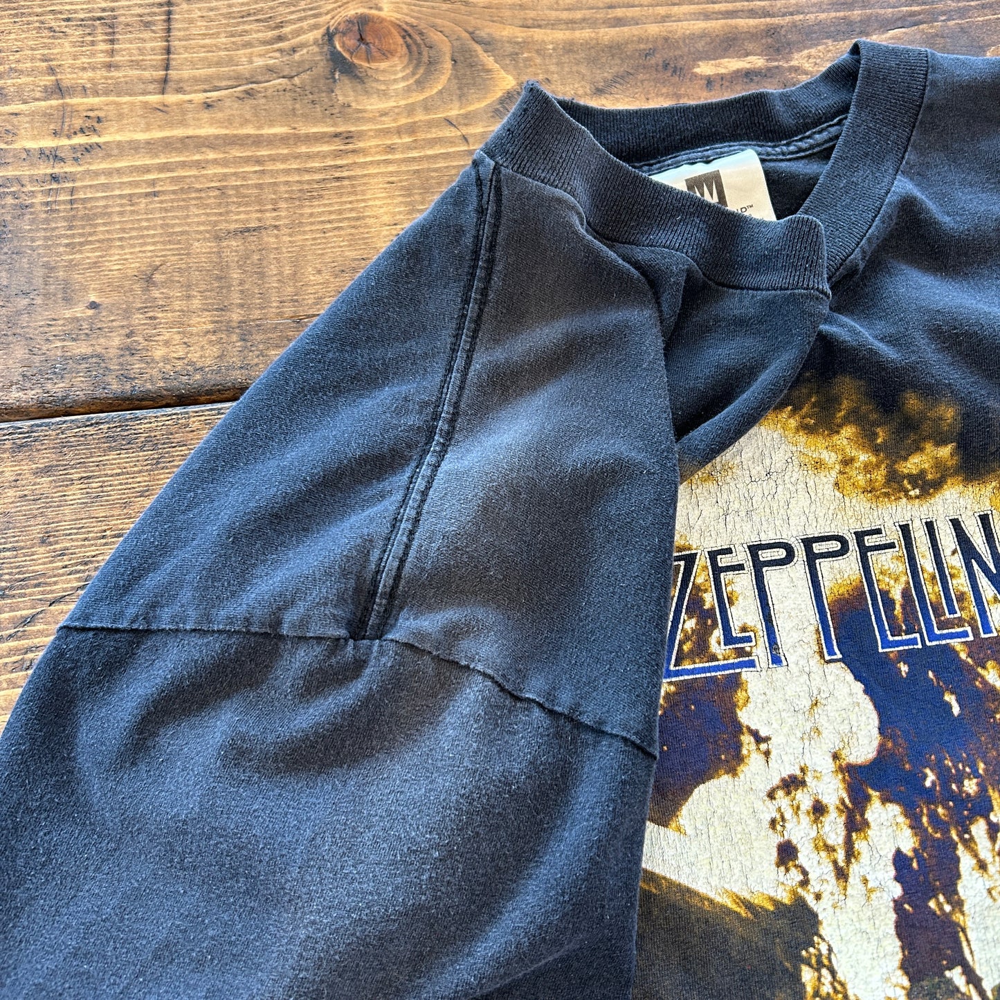 00's LED ZEPPELIN ツェッペリン A NEW DAY WILL DAWN Tシャツ(XL)/A4314T-SO